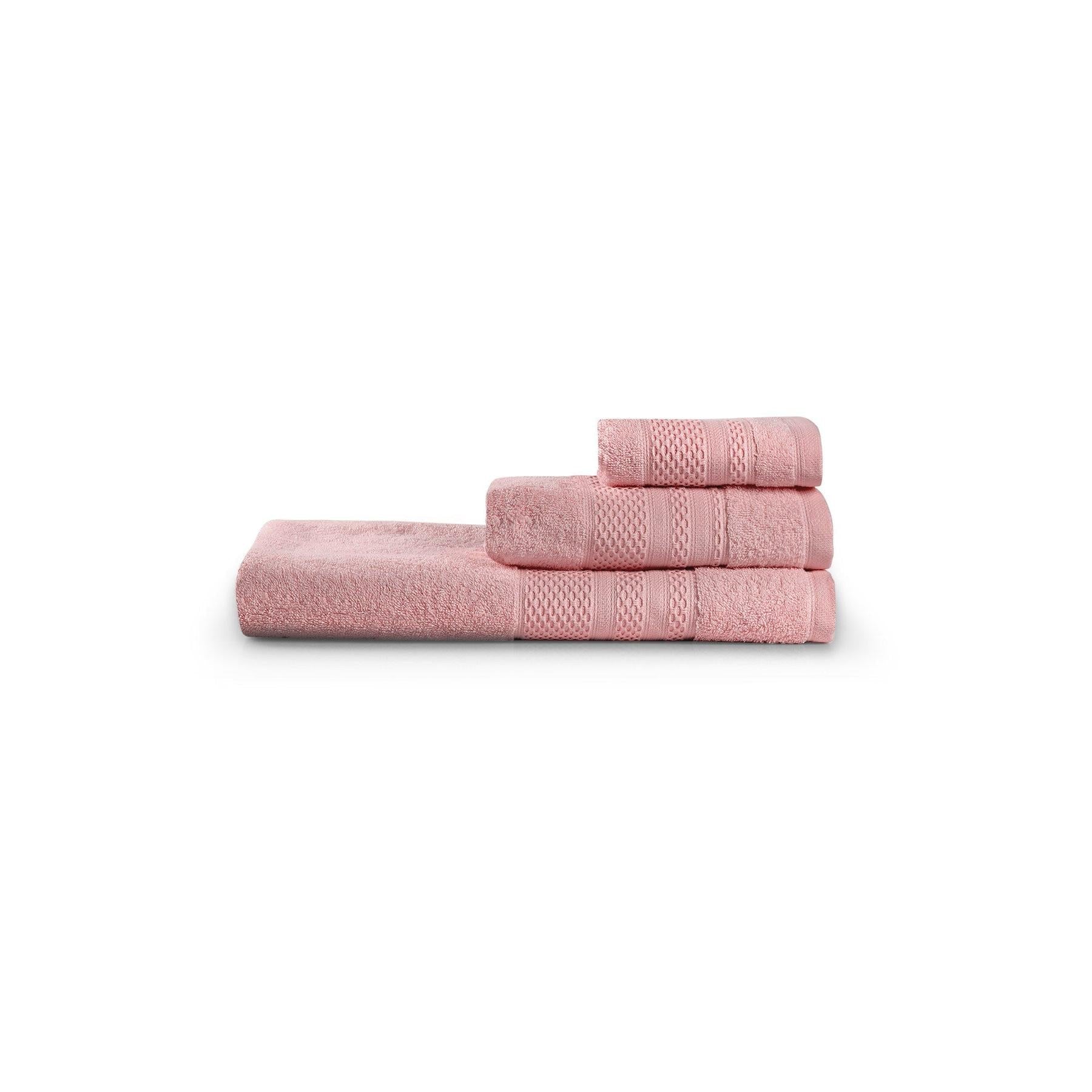Törölköző Postavi (3 kom) Piramit - Dusty Rose | AG-vitahome.hr