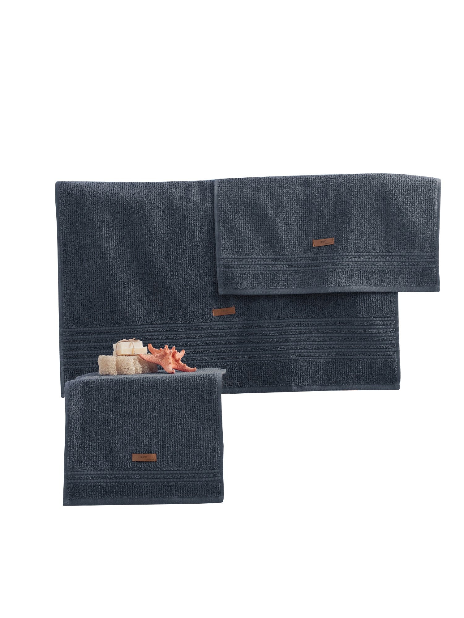 Törölköző Postavi (3 kom) Wellness - Antracit | AG-vitahome.hr