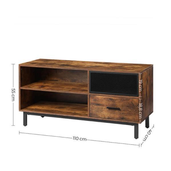 TV konzola, TV ormarić 120 x 40 x 50 cm | Vasagle-vitahome.hr