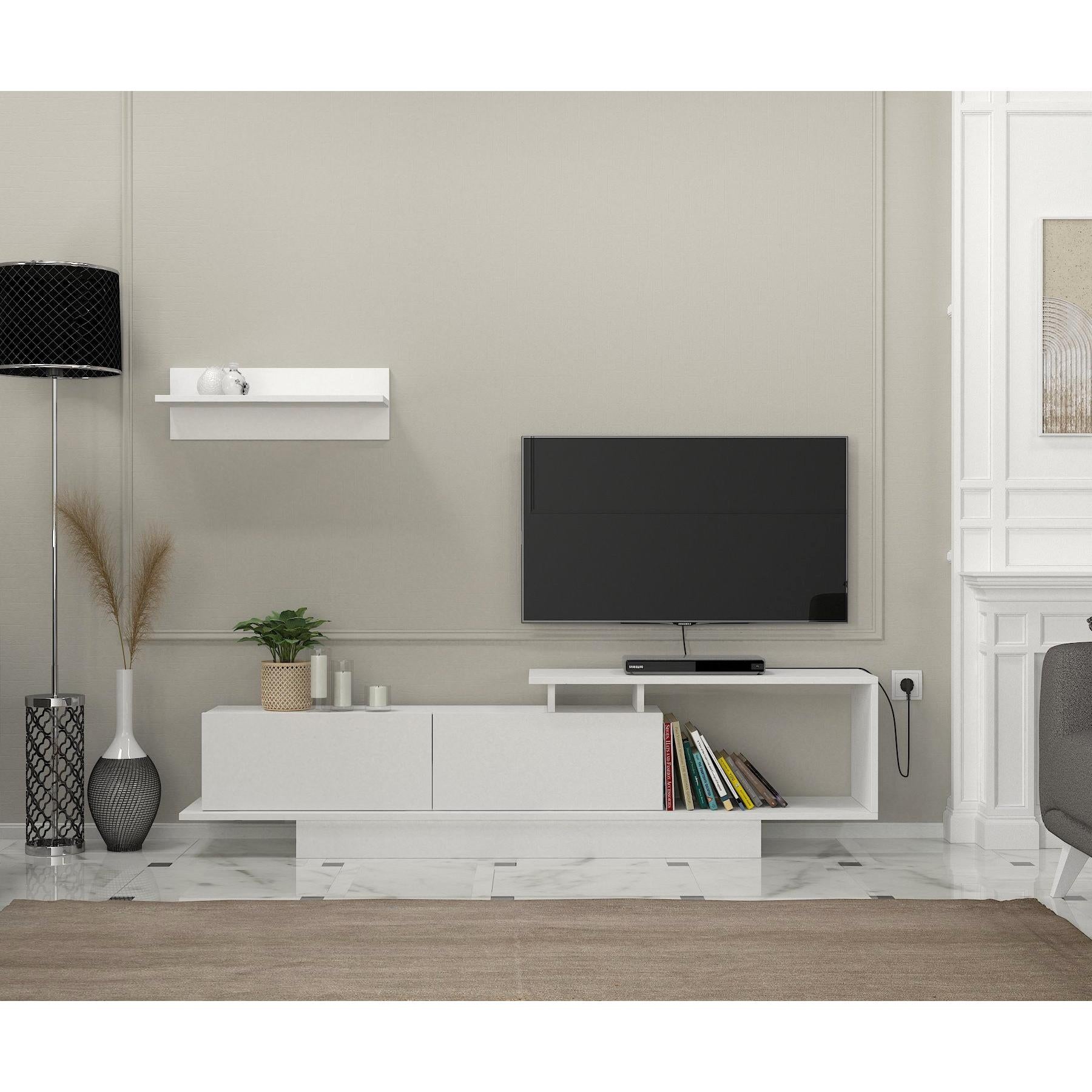 TV ormarić Asos - White | AG-vitahome.hr