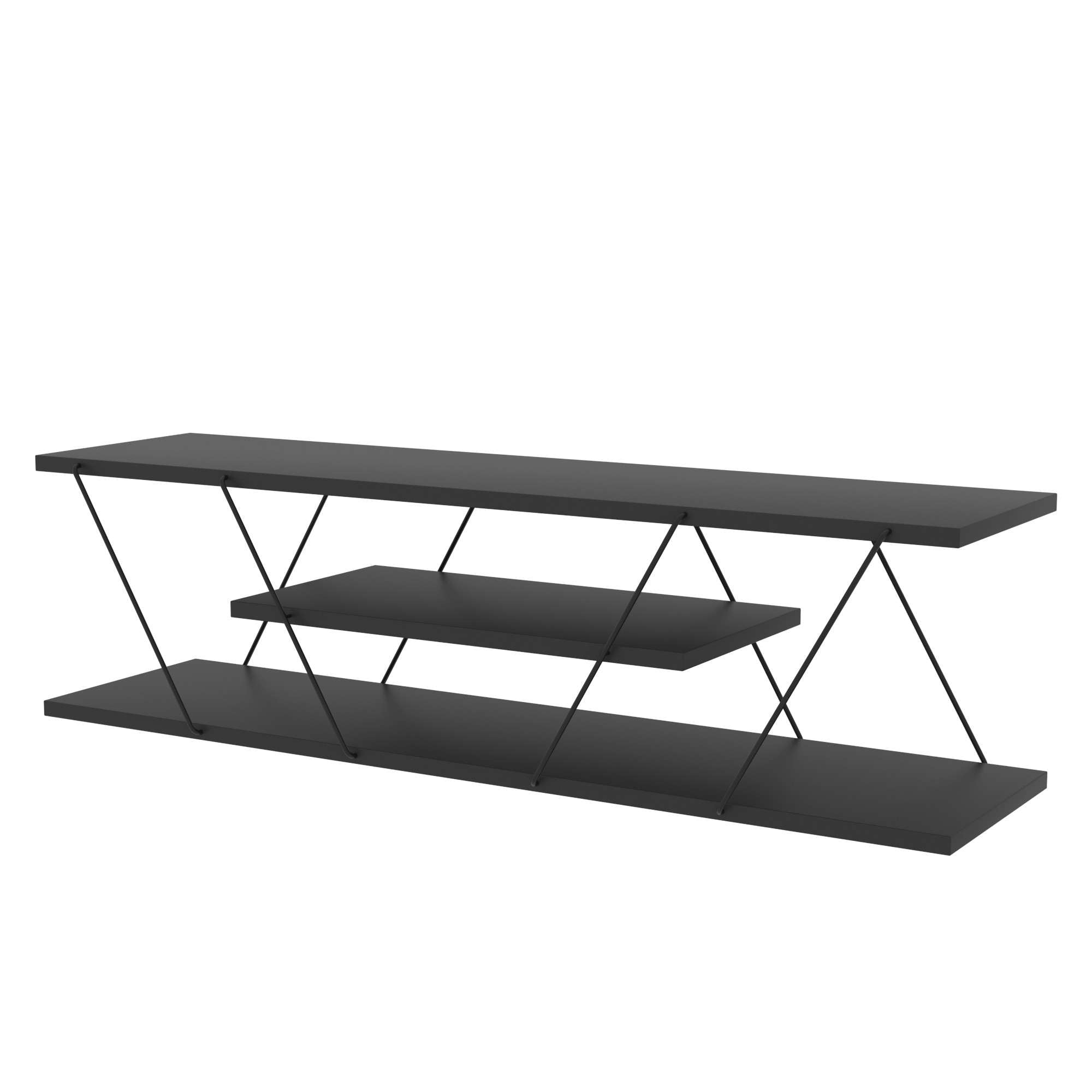 TV ormarić Canaz v2 - Anthracite, Grey | AG-vitahome.hr