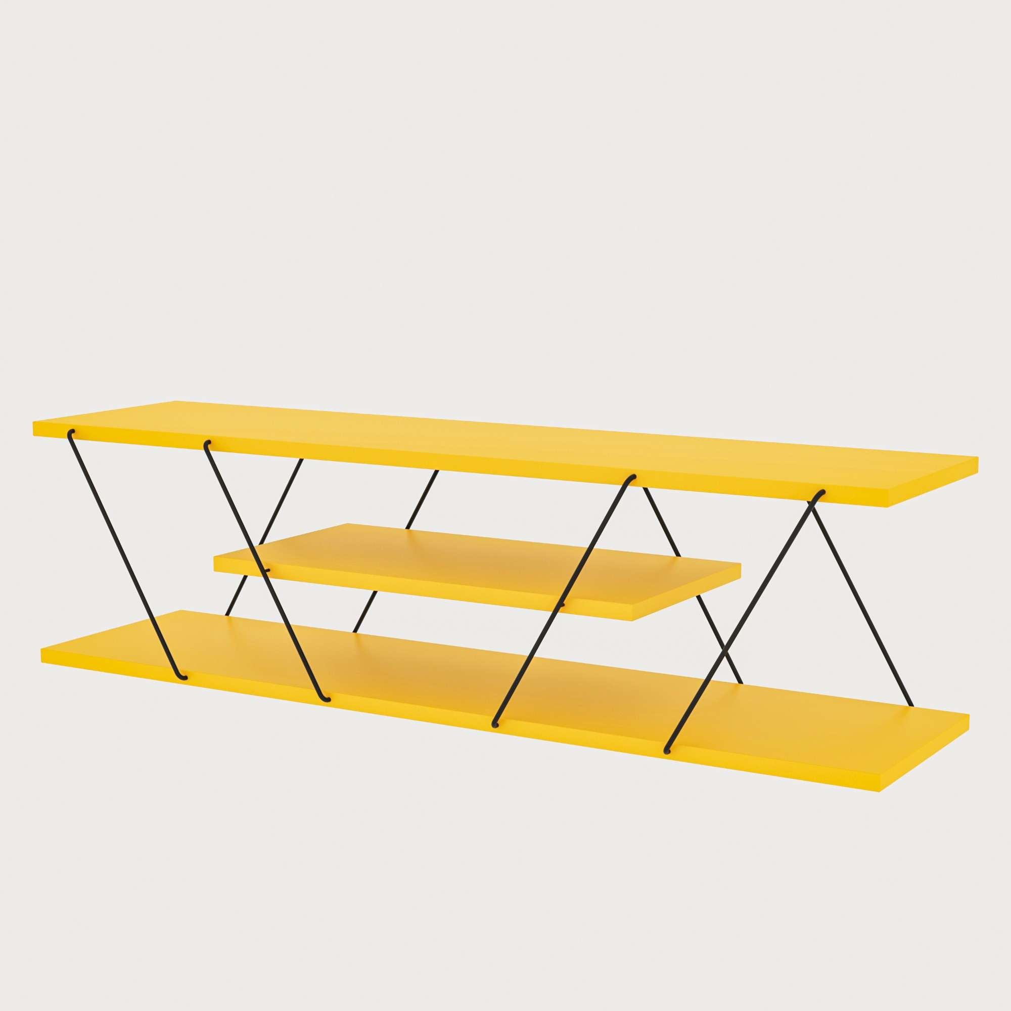 TV ormarić Canaz v2 - Yellow | AG-vitahome.hr