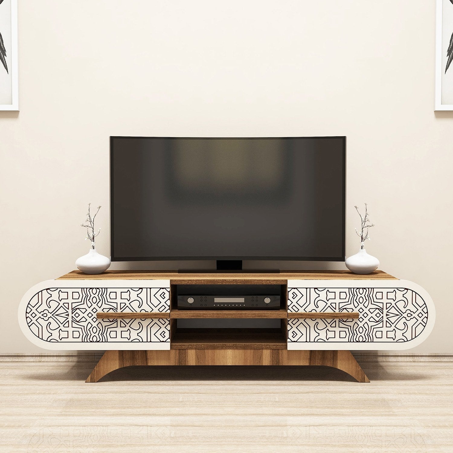 TV ormarić Defne - Walnut Cream | AG-vitahome.hr