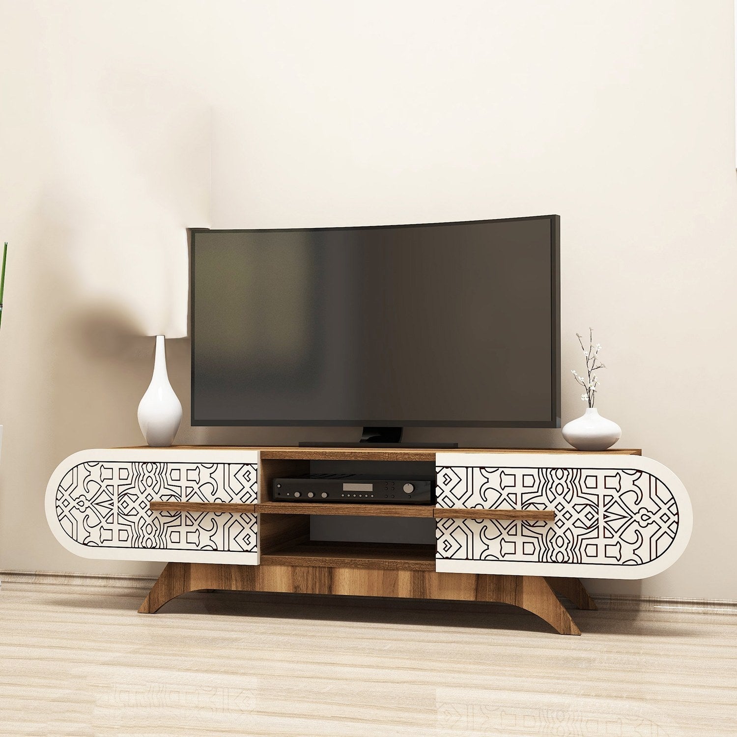 TV ormarić Defne - Walnut Cream | AG-vitahome.hr