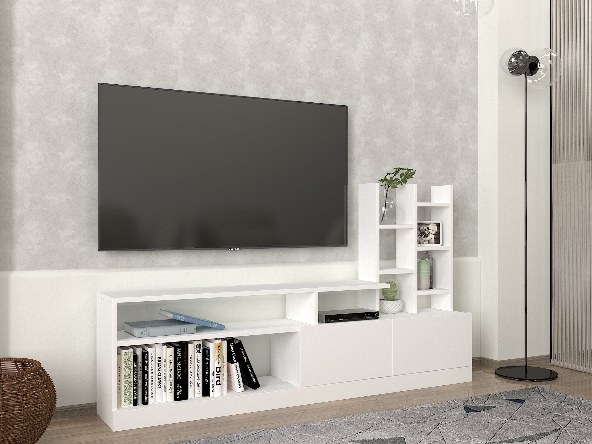 TV ormarić Dolunay - White | AG-vitahome.hr