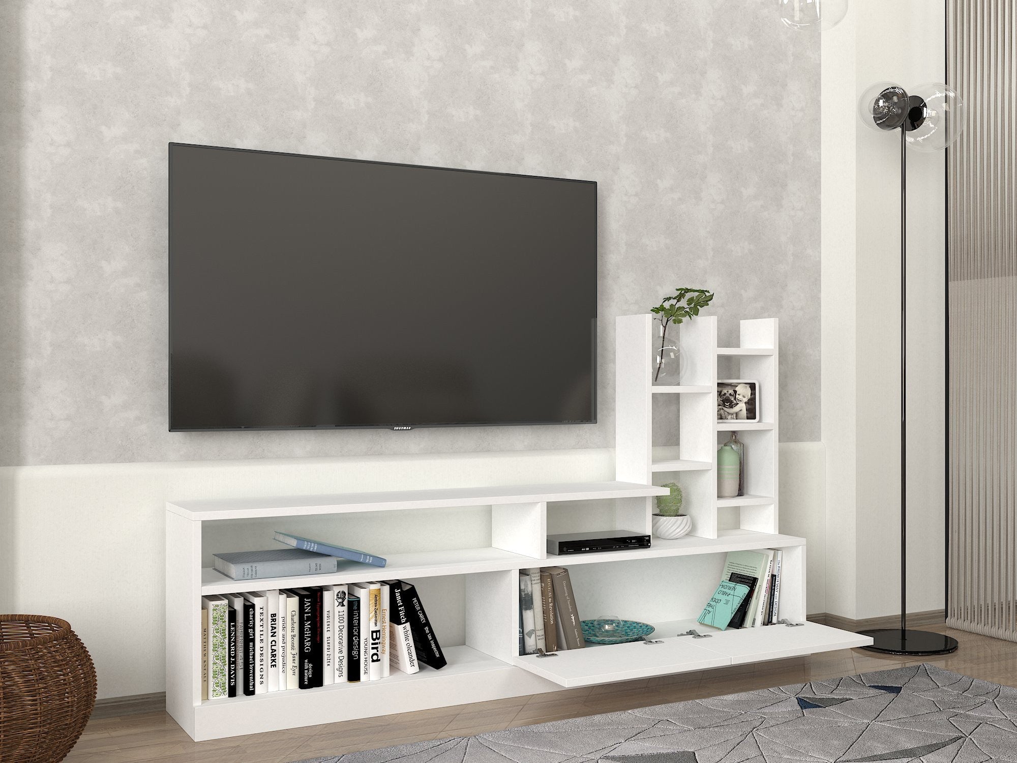 TV ormarić Dolunay - White | AG-vitahome.hr