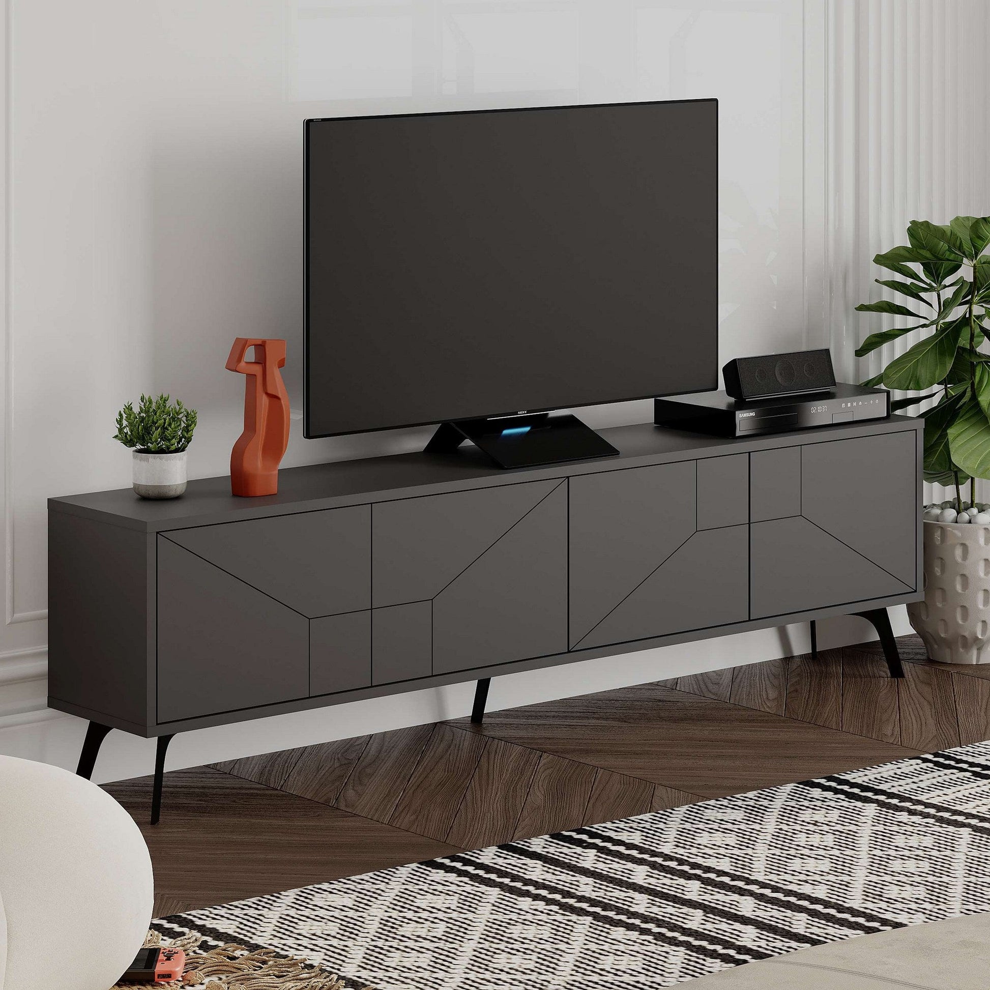 TV ormarić Dune - Anthracite | AG-vitahome.hr