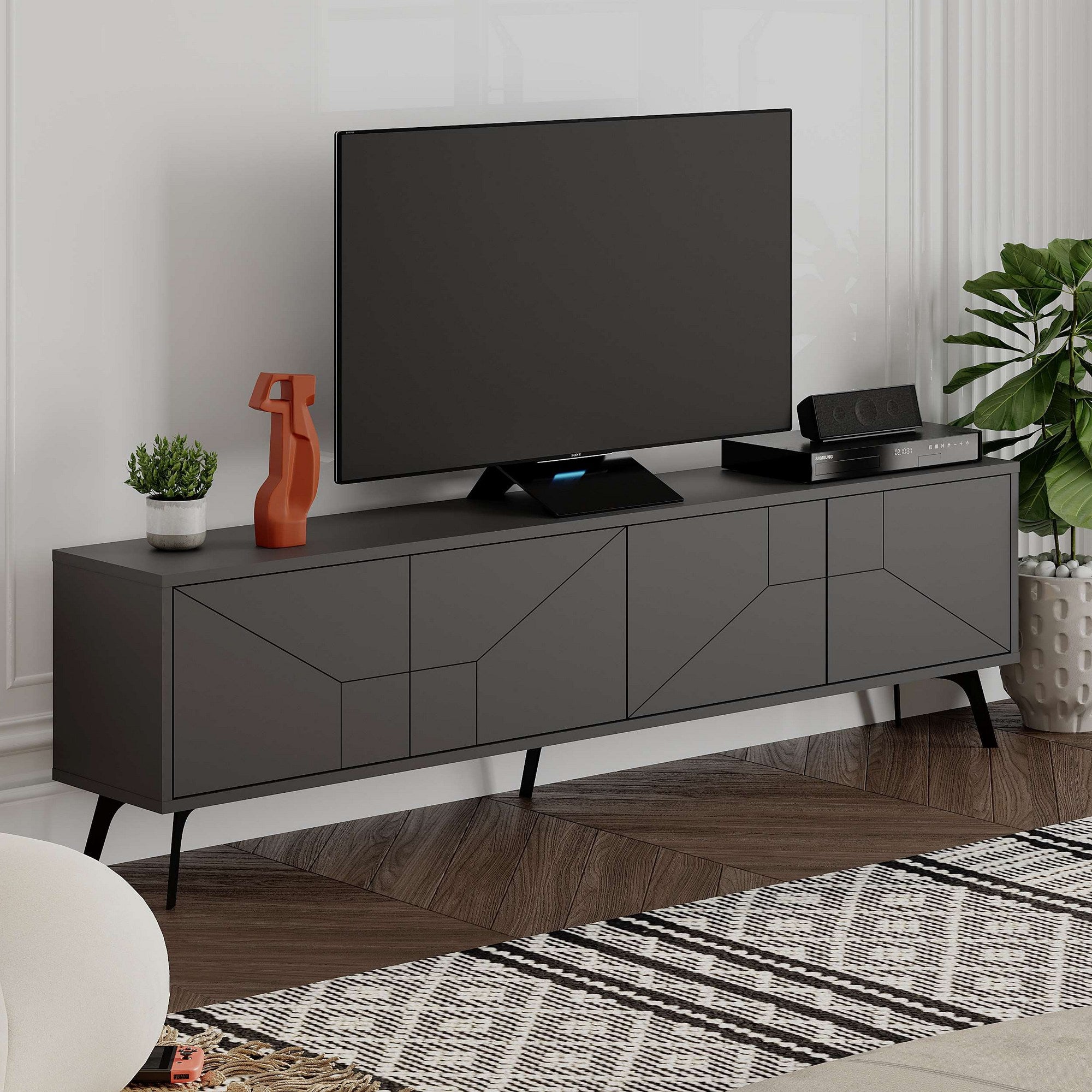 TV ormarić Dune - Anthracite | AG-vitahome.hr