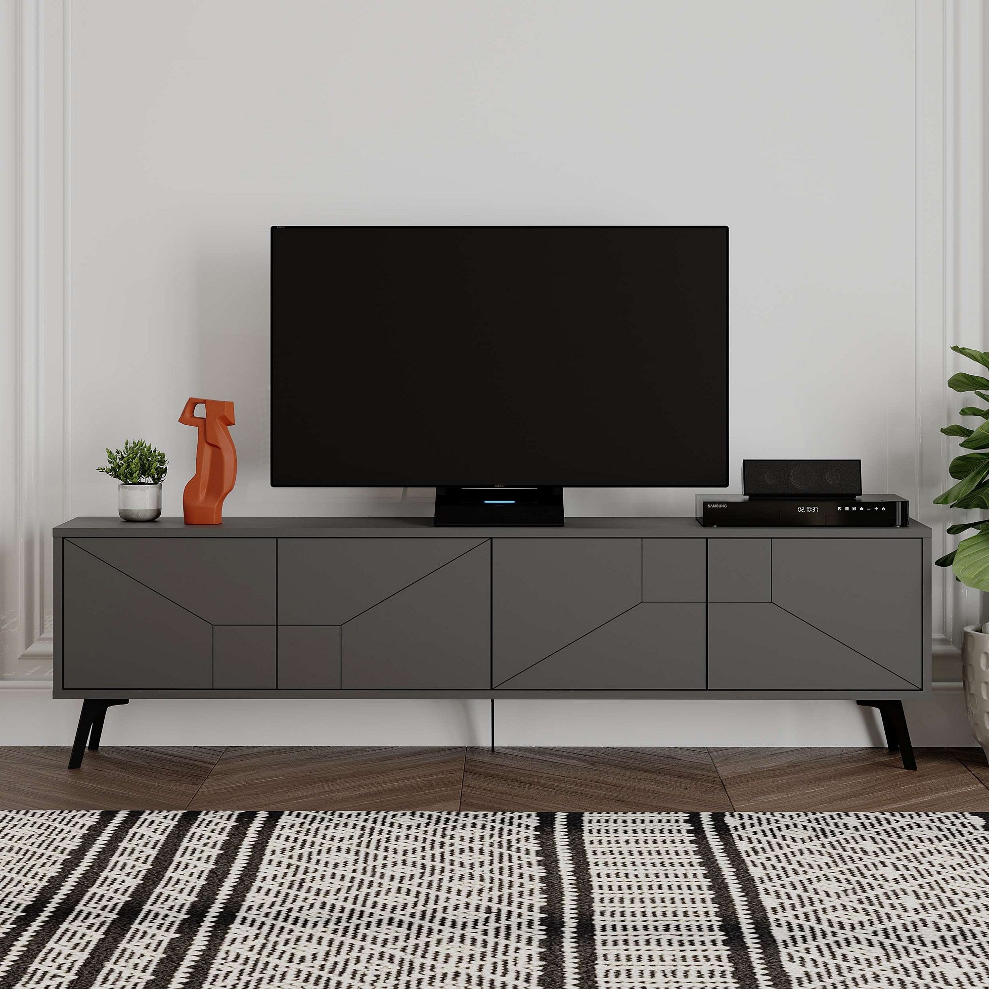 TV ormarić Dune - Anthracite | AG-vitahome.hr