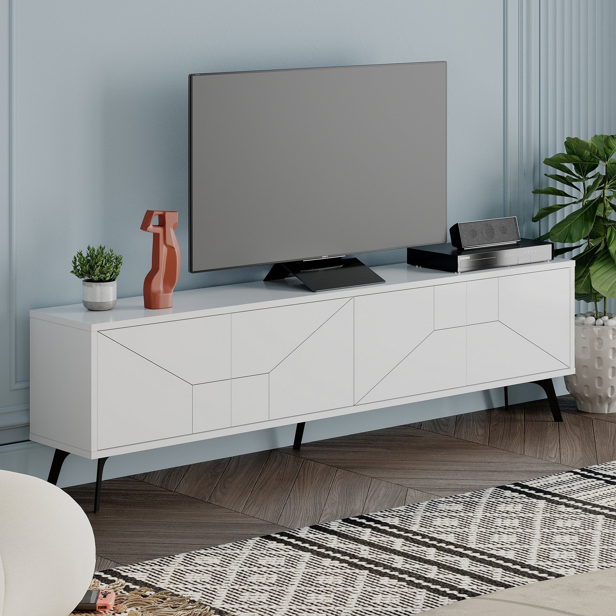 TV ormarić Dune - White | AG-vitahome.hr