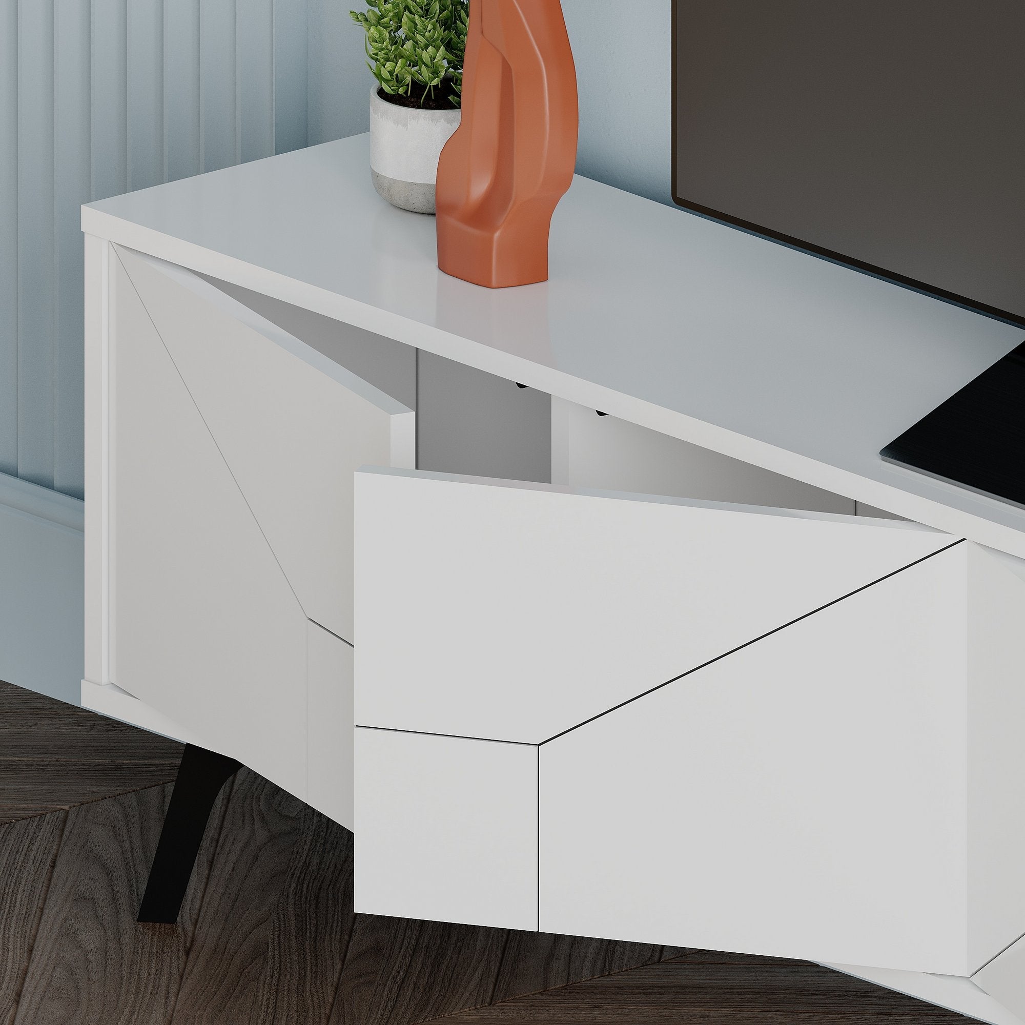 TV ormarić Dune - White | AG-vitahome.hr