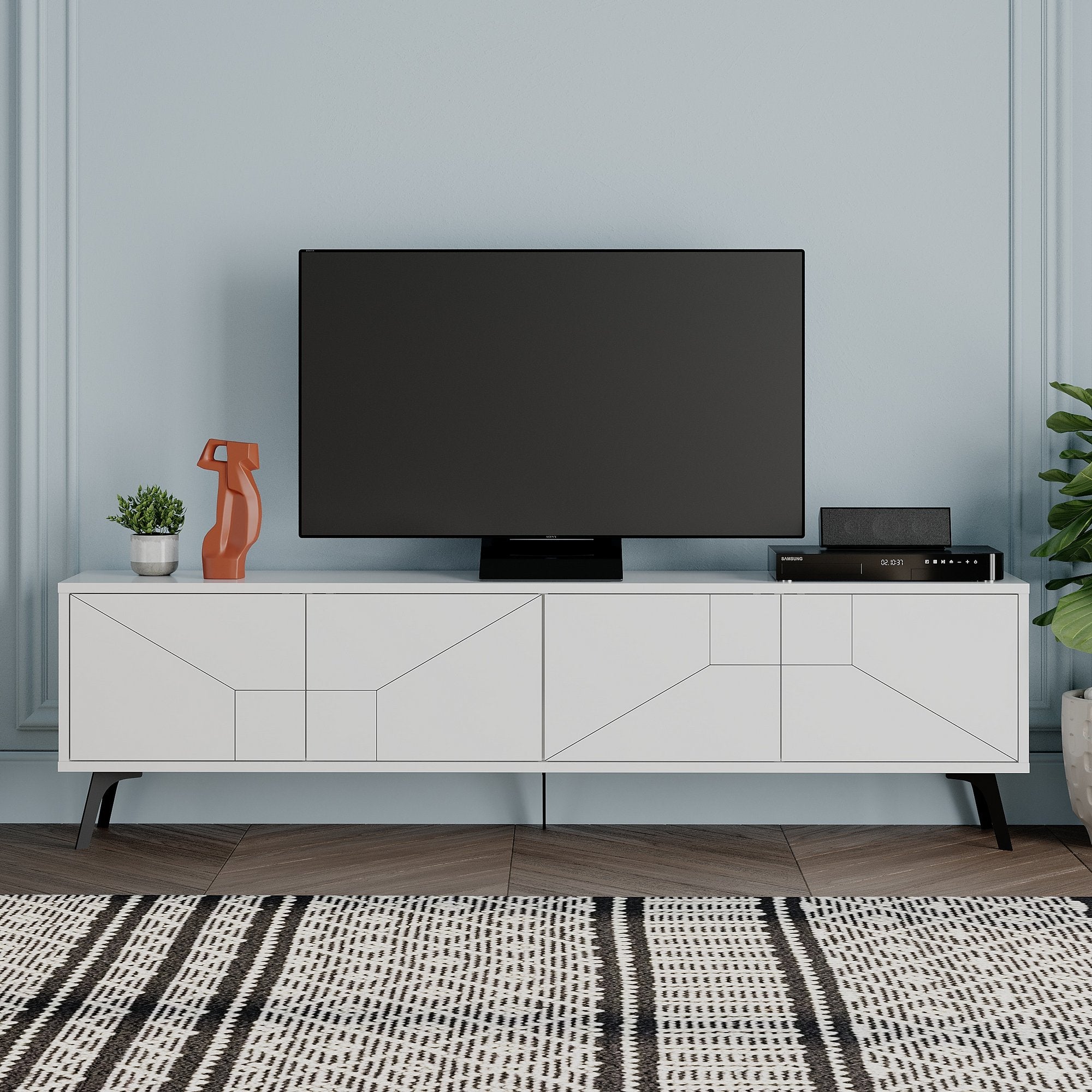 TV ormarić Dune - White | AG-vitahome.hr
