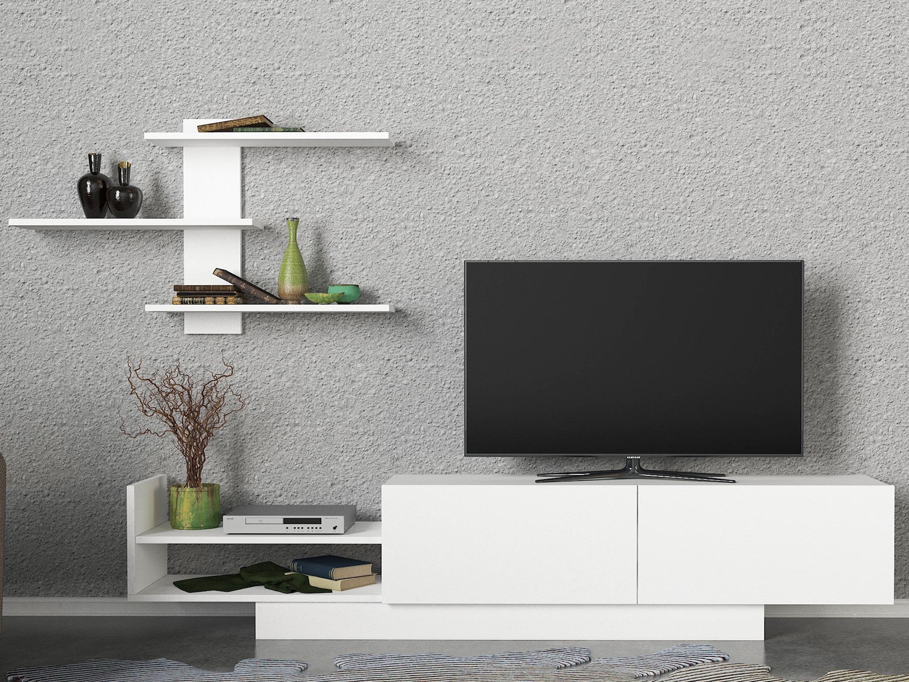 TV ormarić Egemen - White | AG-vitahome.hr