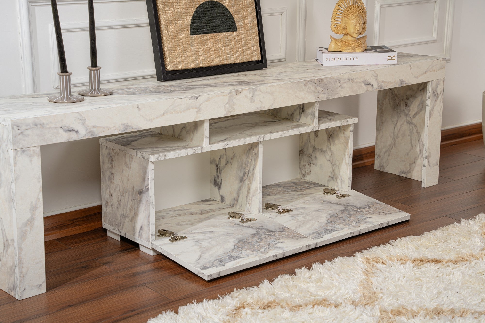 TV ormarić Enclave - Fressia Marble | AG-vitahome.hr