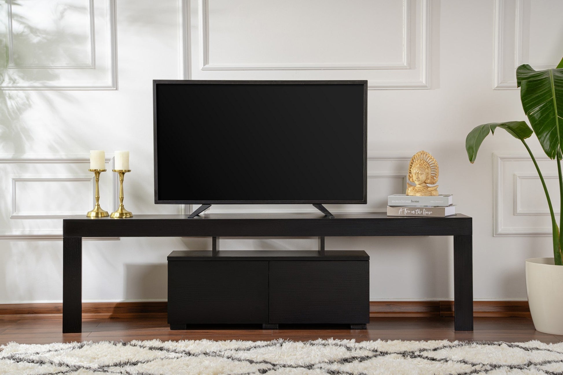 TV ormarić Enclave - Wood Black | AG-vitahome.hr