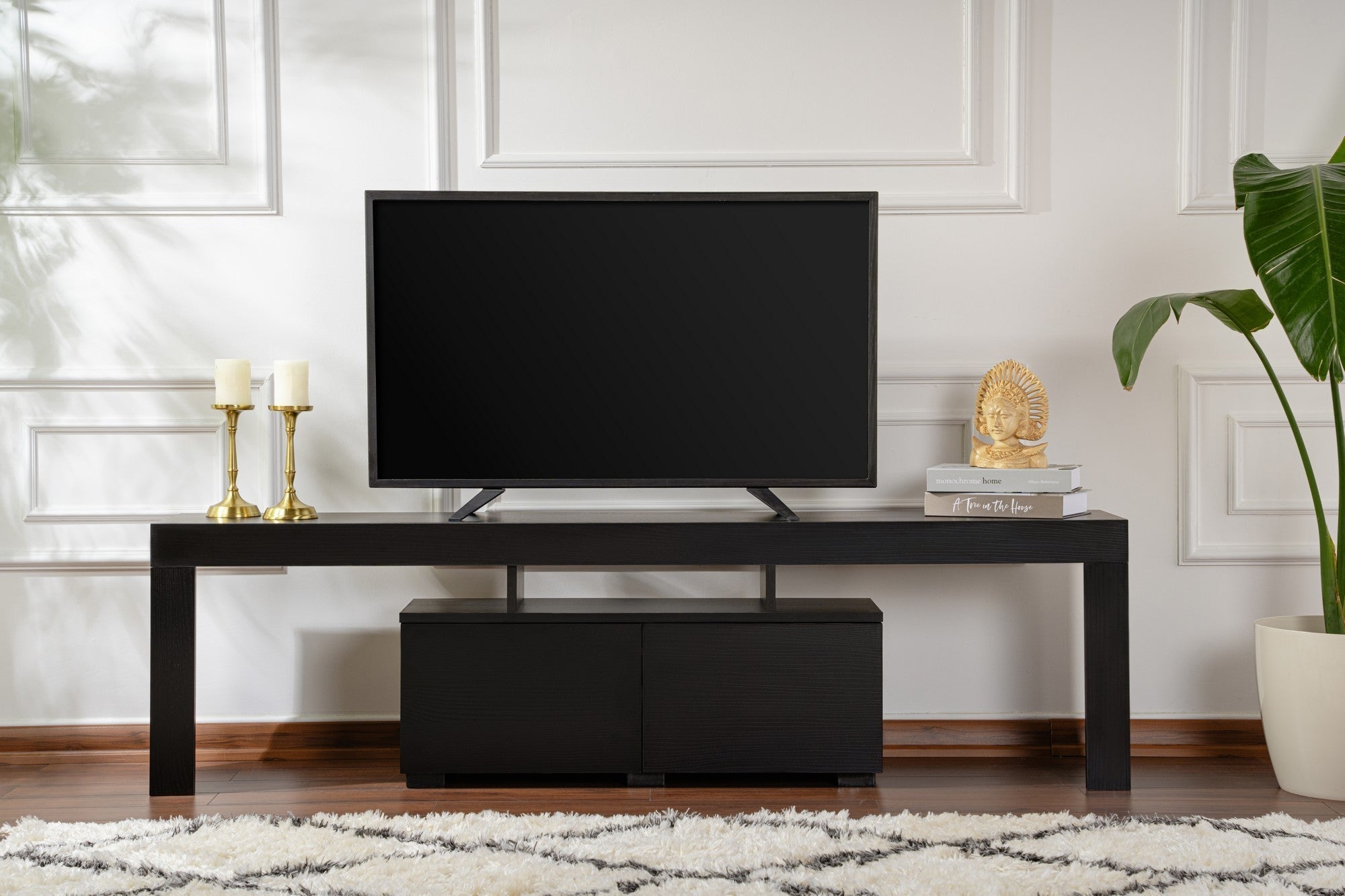 TV ormarić Enclave - Wood Black | AG-vitahome.hr