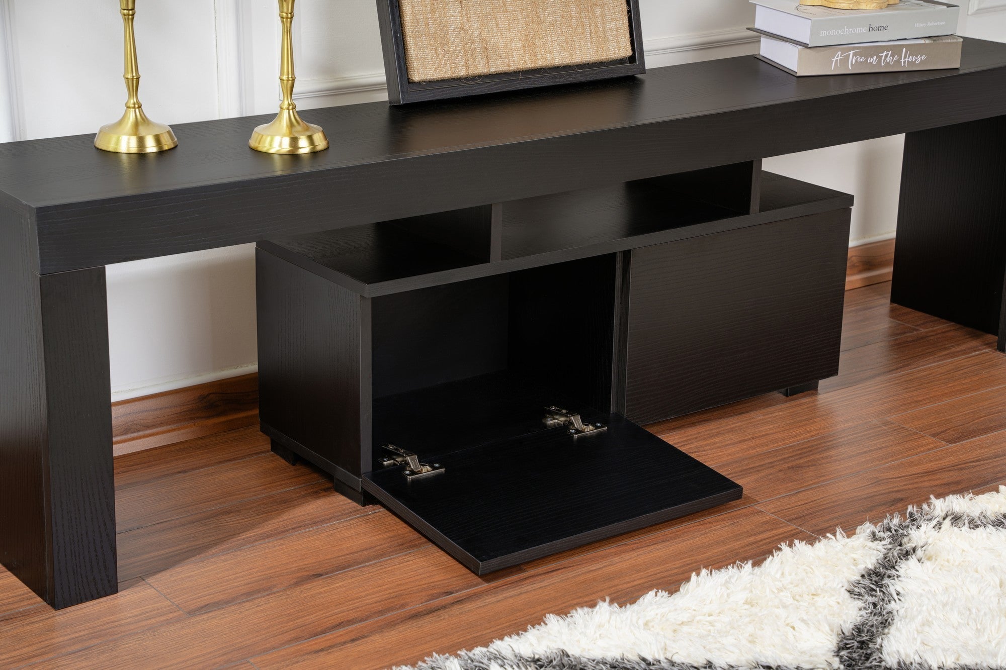 TV ormarić Enclave - Wood Black | AG-vitahome.hr