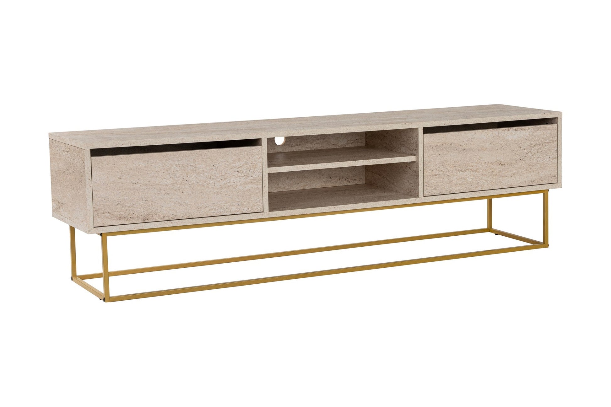 TV ormarić Escape 180 - Gold, Travertine | AG-vitahome.hr
