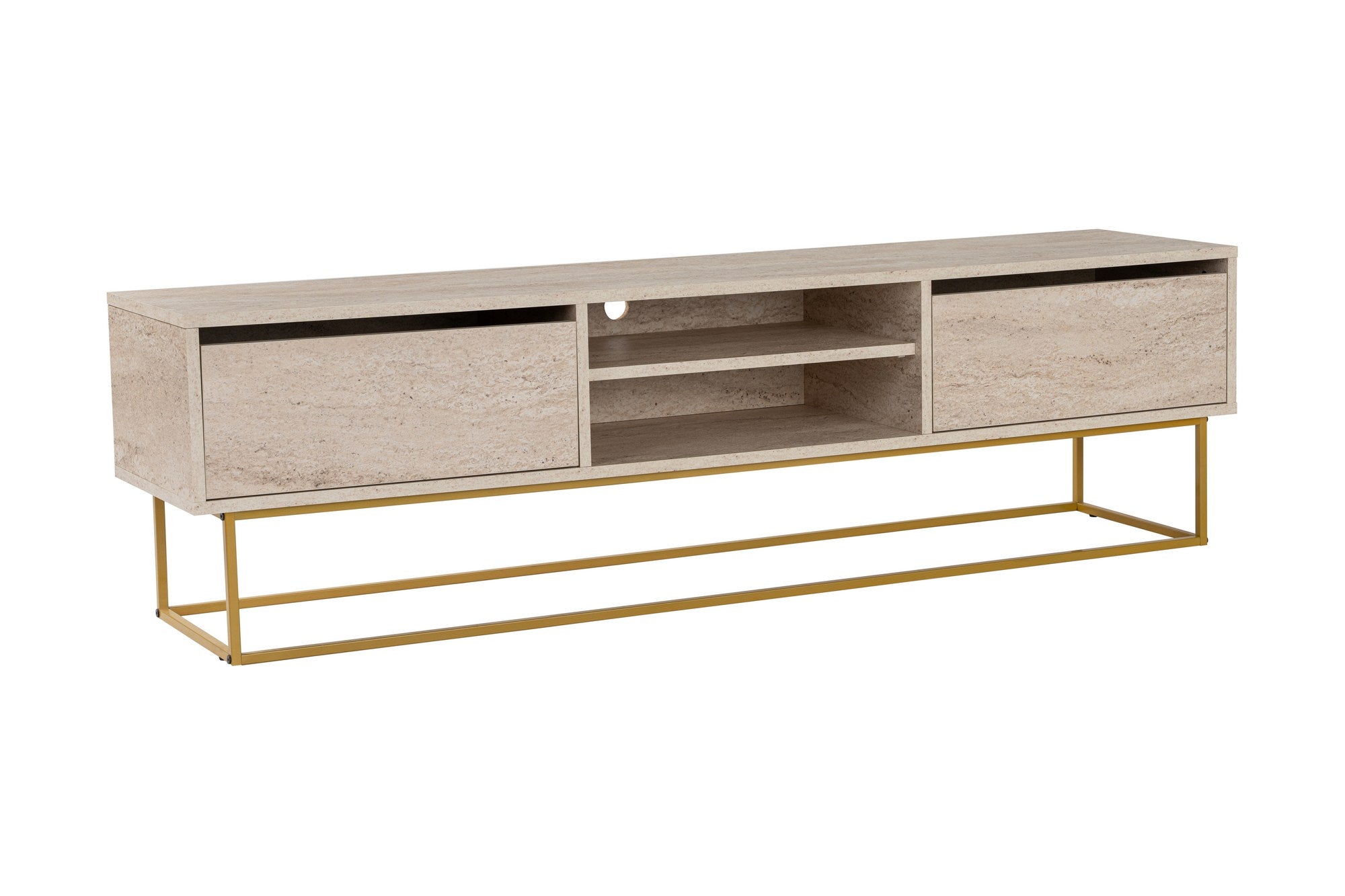 TV ormarić Escape 180 - Gold, Travertine | AG-vitahome.hr