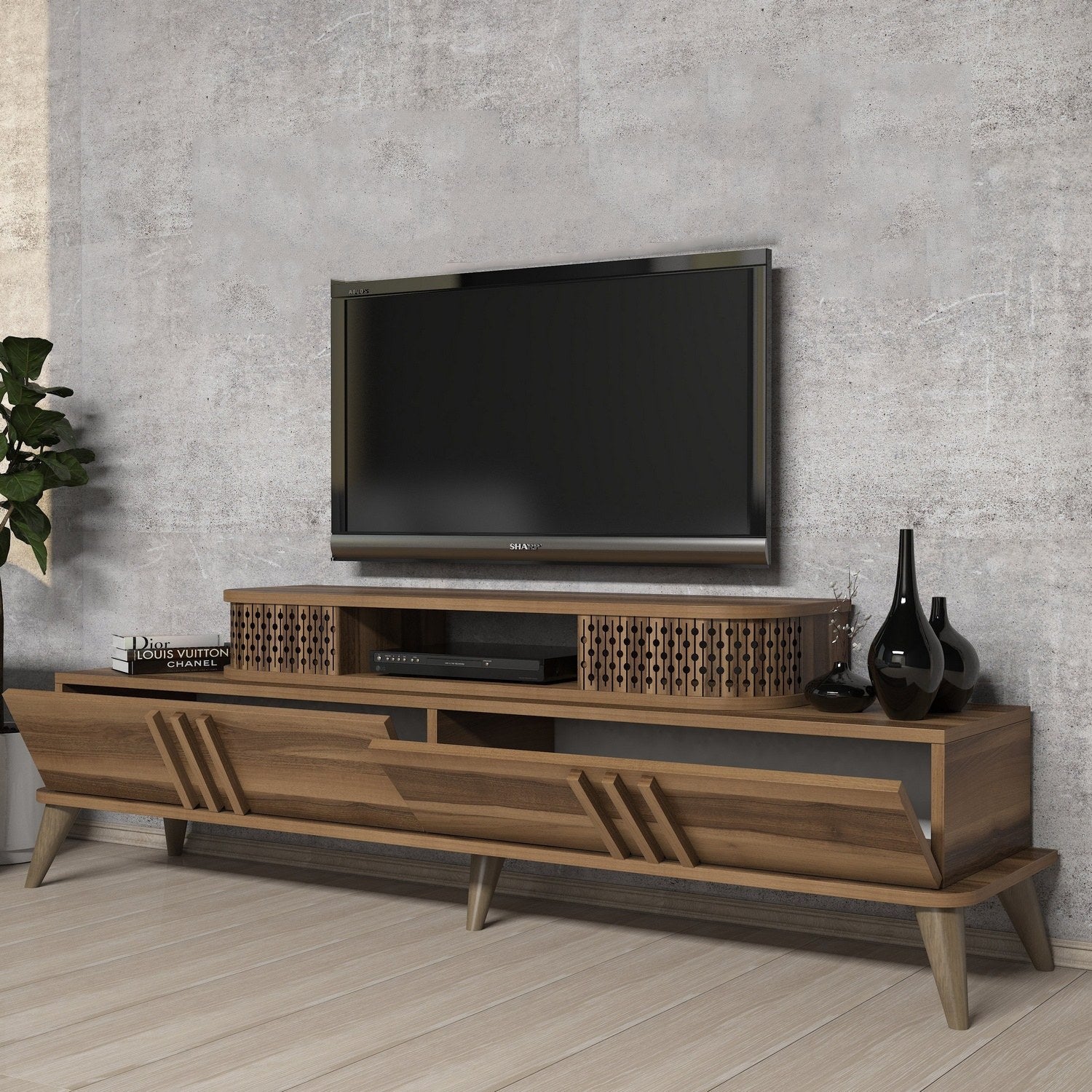 TV ormarić Eylul - Walnut | AG-vitahome.hr