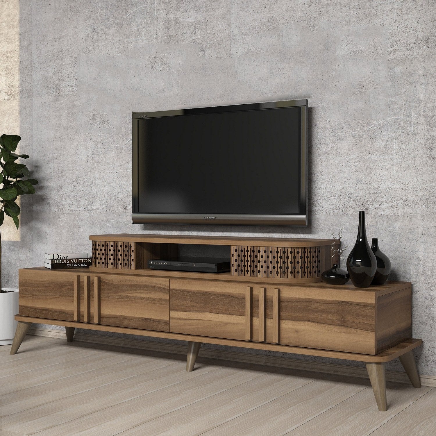 TV ormarić Eylul - Walnut | AG-vitahome.hr