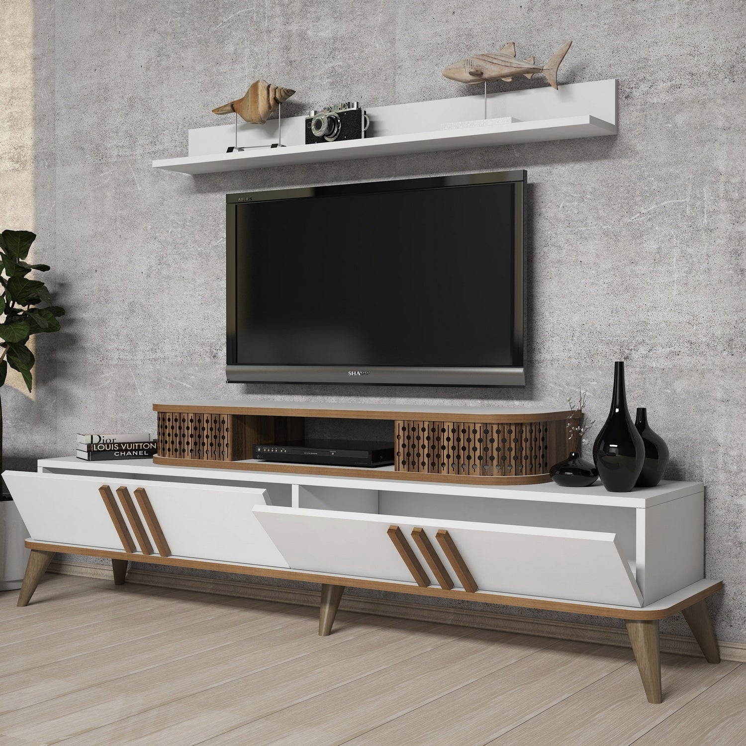 TV ormarić Eylül - White | AG-vitahome.hr