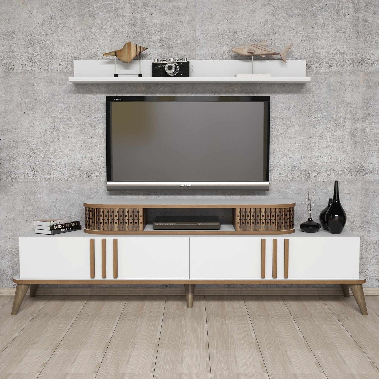 TV ormarić Eylül - White | AG-vitahome.hr