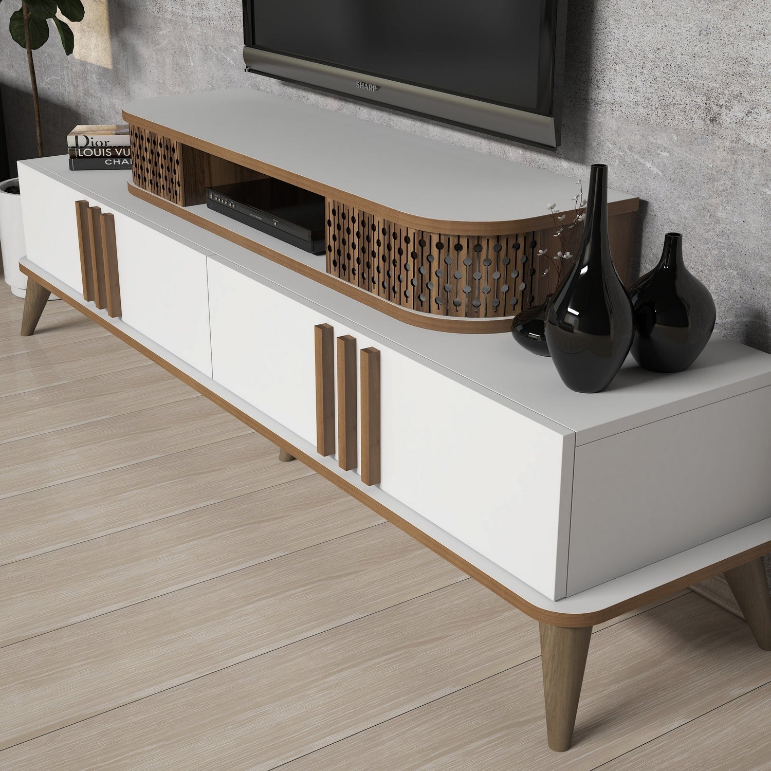 TV ormarić Eylül - White | AG-vitahome.hr