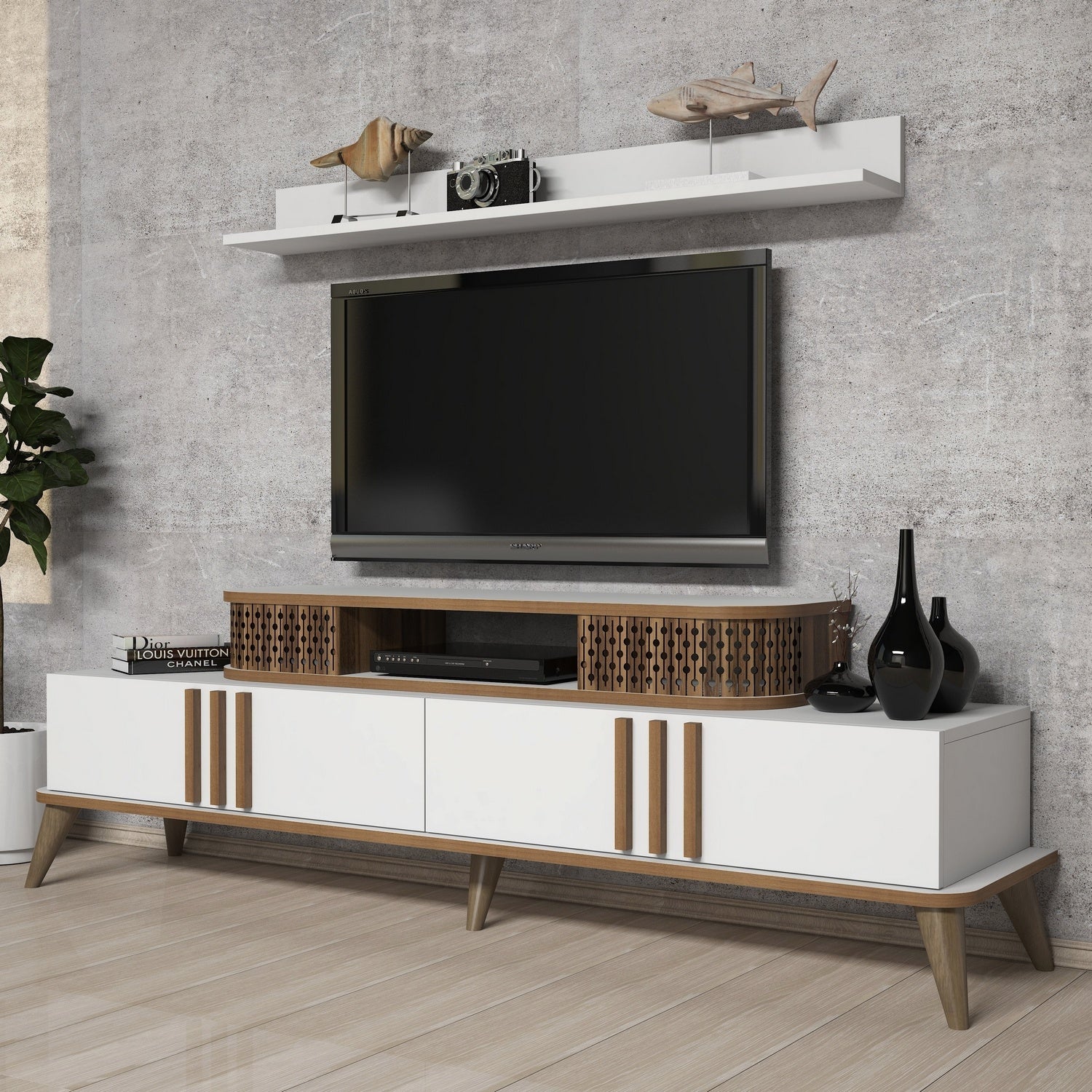 TV ormarić Eylül - White | AG-vitahome.hr