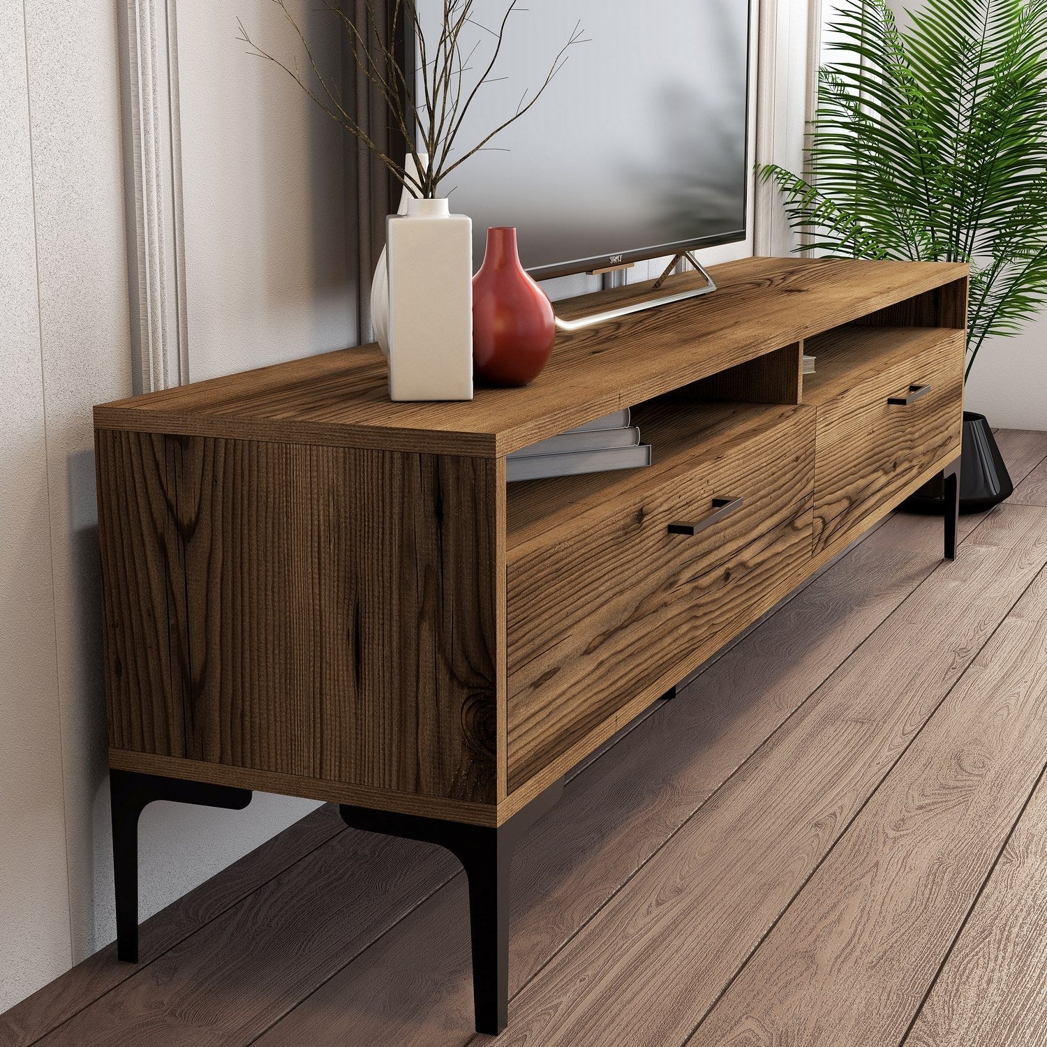 TV ormarić Istanbul 2 - Walnut | AG-vitahome.hr
