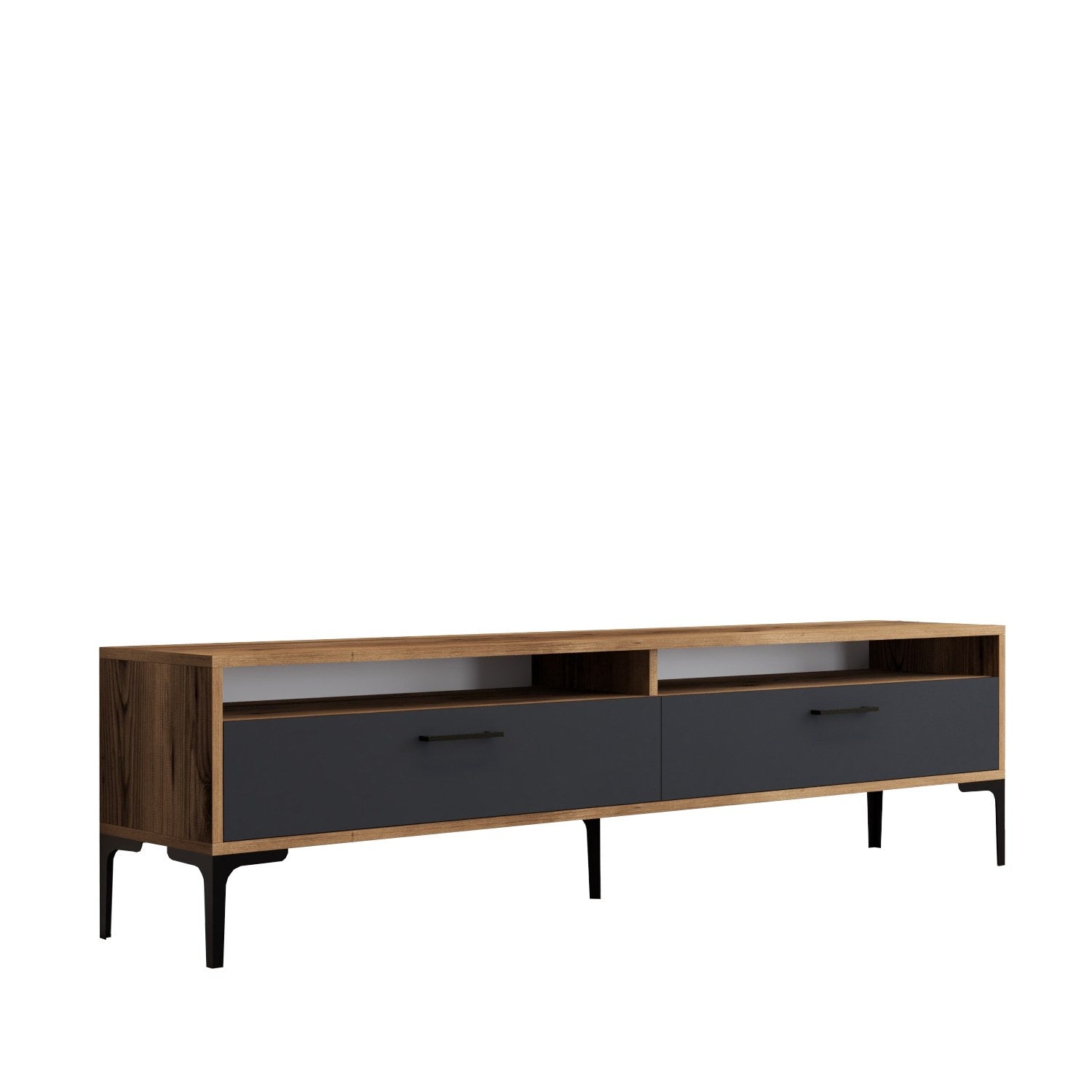 TV ormarić Istanbul 2 - Walnut Anthracite | AG-vitahome.hr