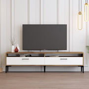 TV ormarić Istanbul 2 - Walnut White | AG-vitahome.hr