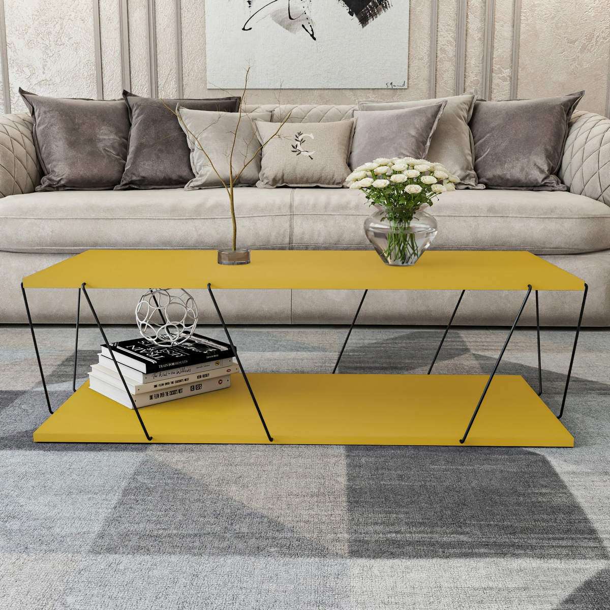 TV ormarić Labranda - Yellow | AG-vitahome.hr