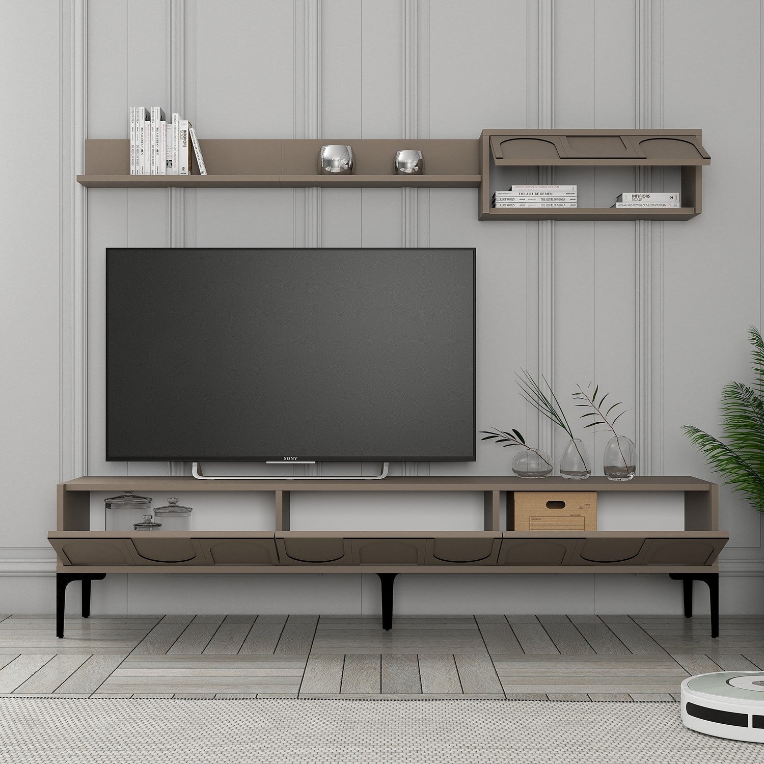 TV ormarić Lyon 2 - Atlas, Black | AG-vitahome.hr