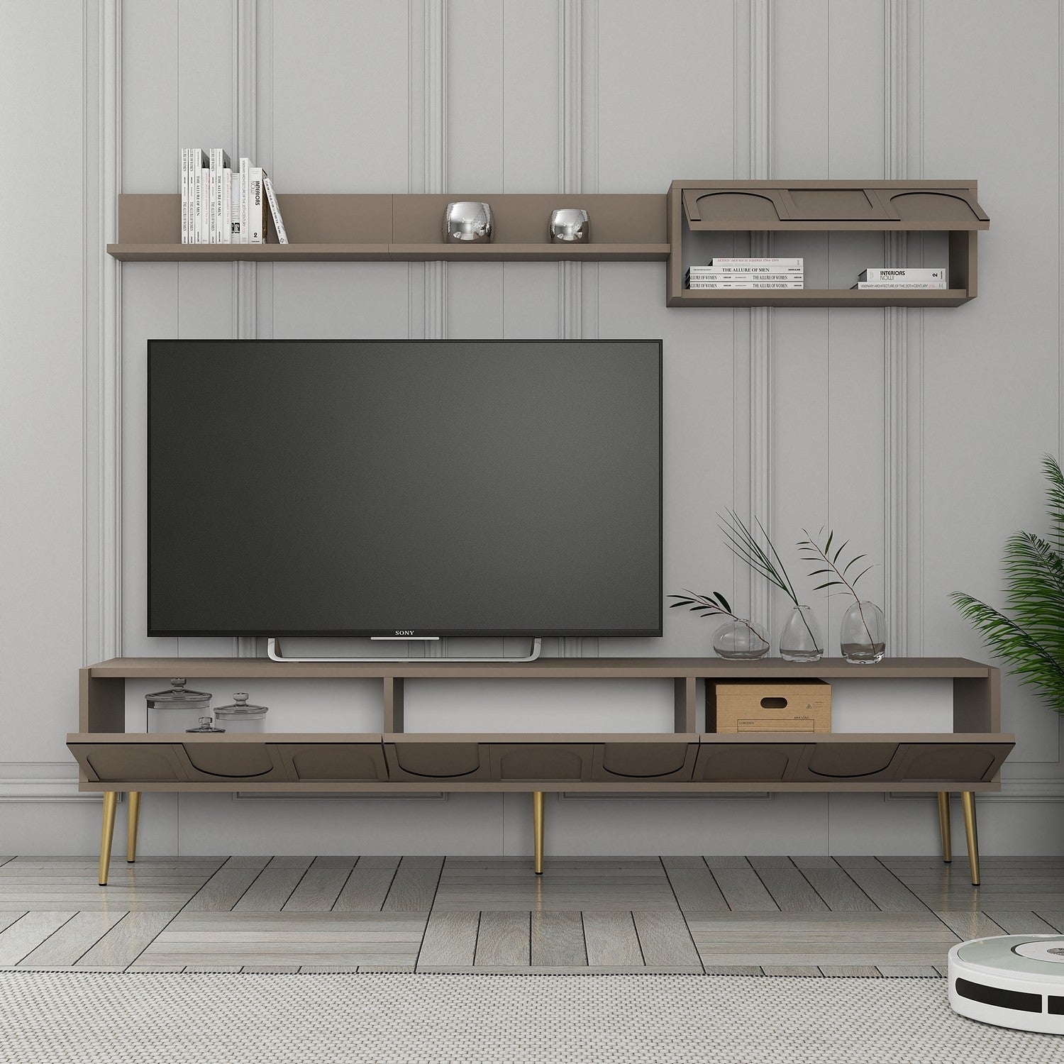 TV ormarić Lyon 2 - Atlas, Gold | AG-vitahome.hr