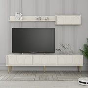 TV ormarić Lyon 2 - Cream, Gold | AG-vitahome.hr