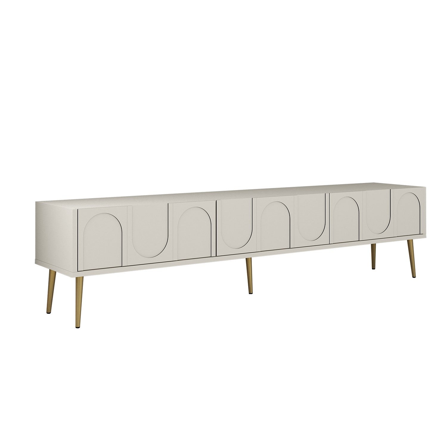 TV ormarić Lyon 43 - Cream, Gold | AG-vitahome.hr