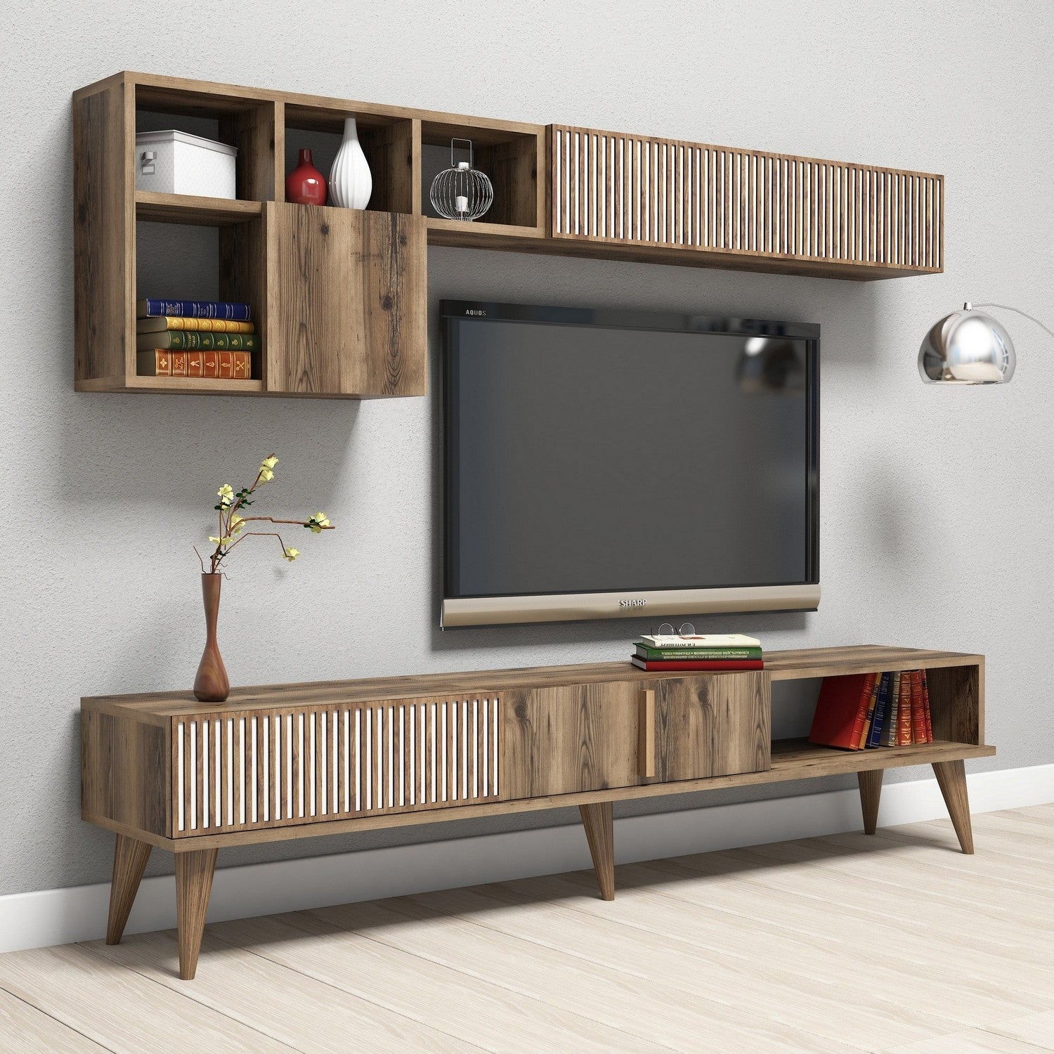 TV ormarić Milan - Walnut | AG-vitahome.hr