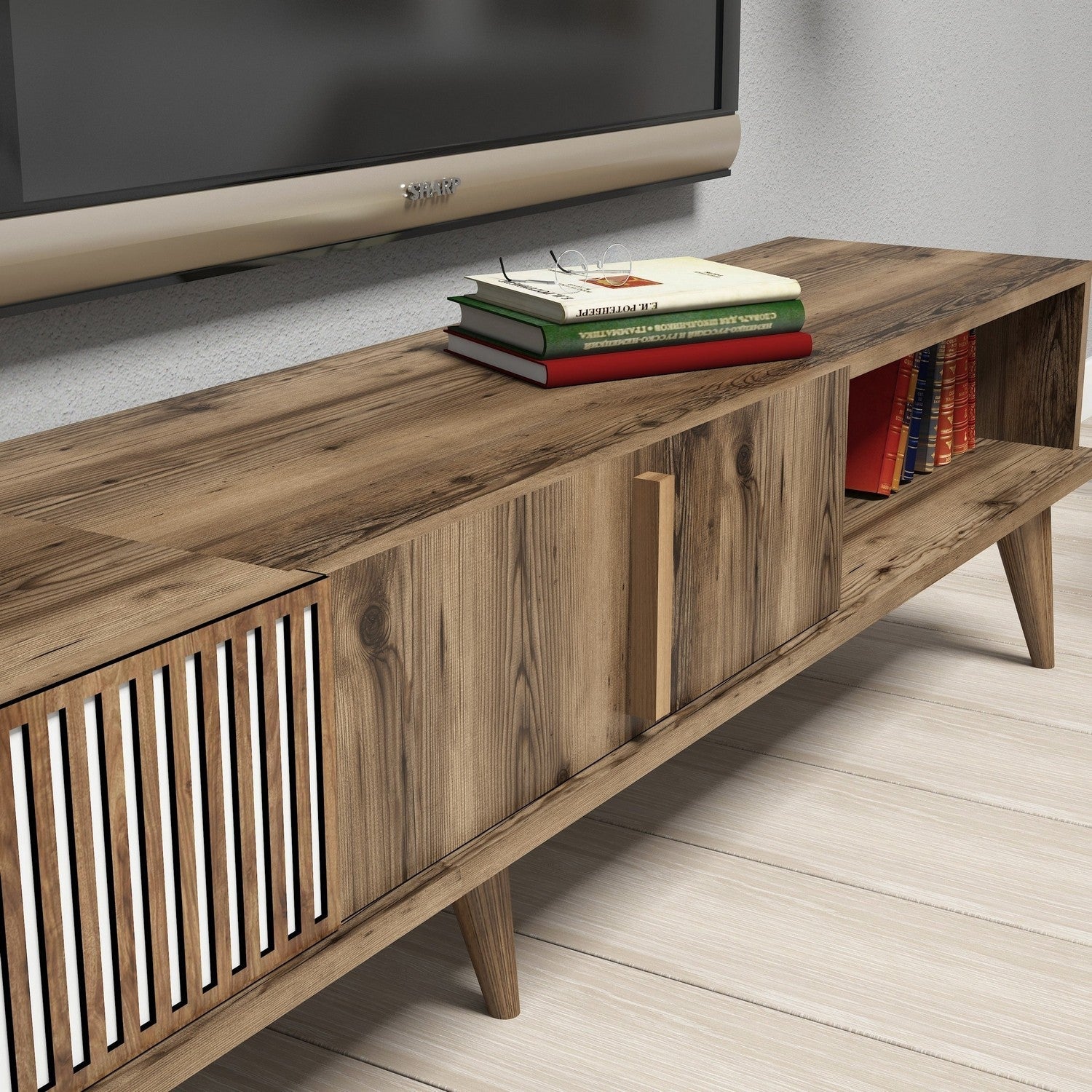 TV ormarić Milan - Walnut | AG-vitahome.hr