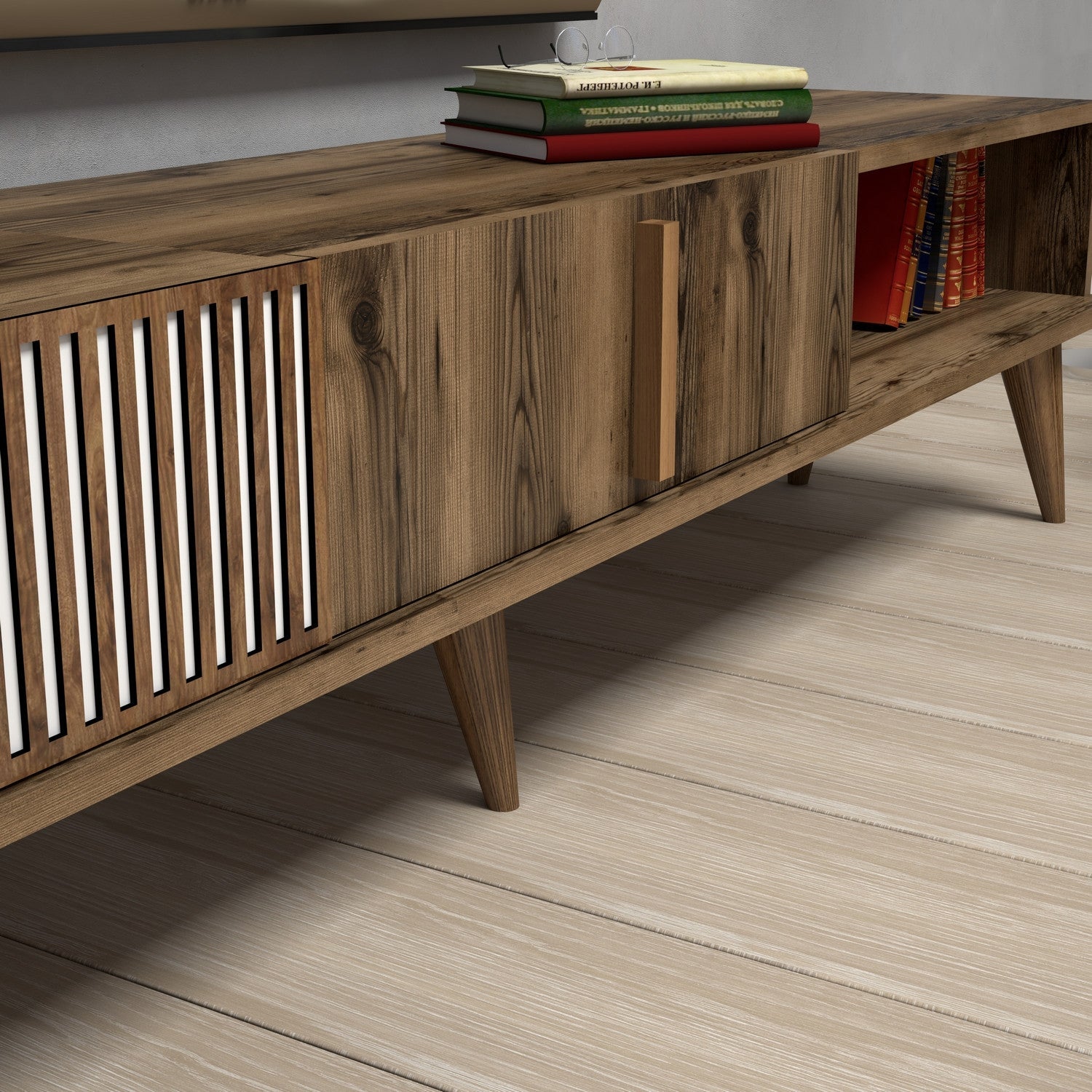 TV ormarić Milan - Walnut | AG-vitahome.hr