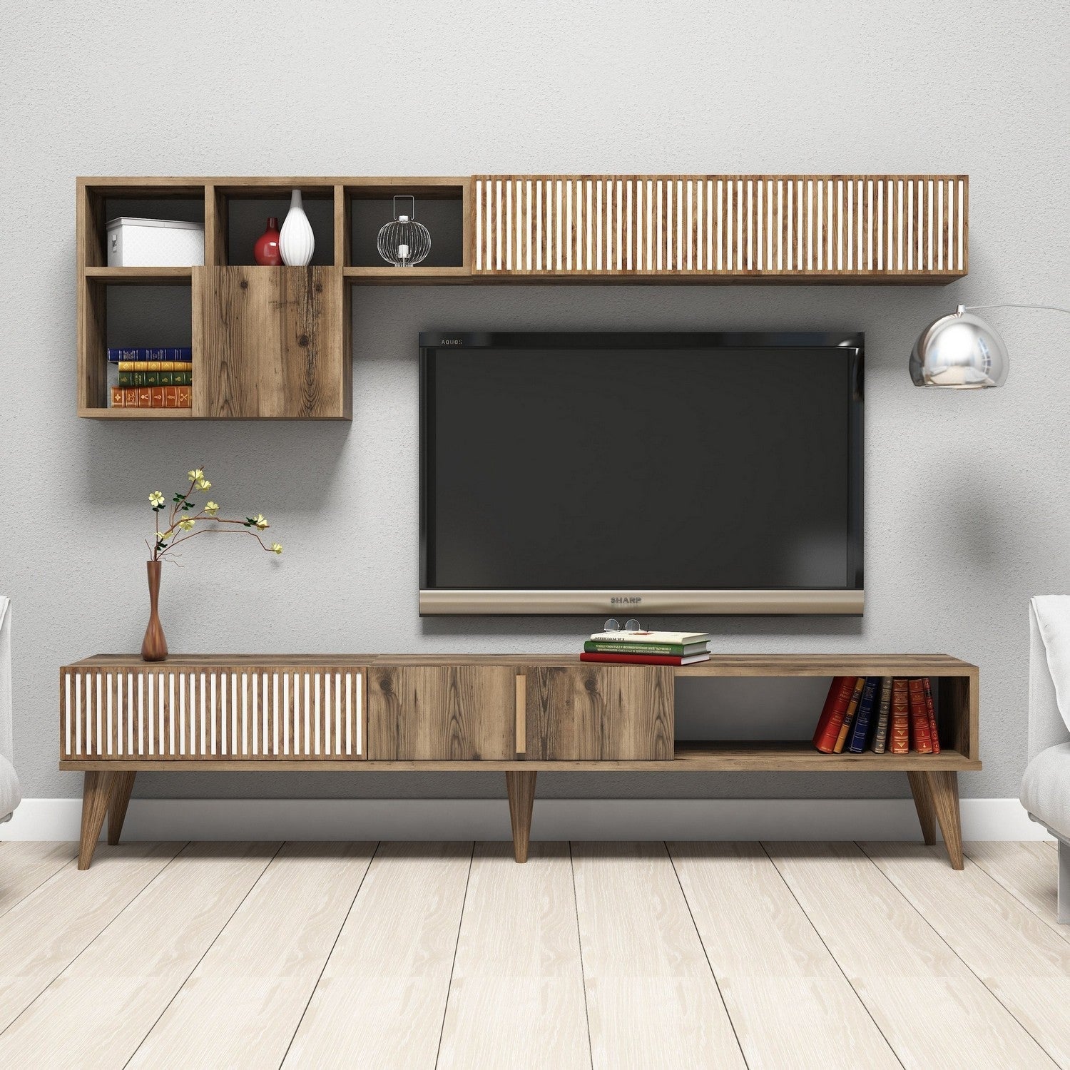 TV ormarić Milan - Walnut | AG-vitahome.hr