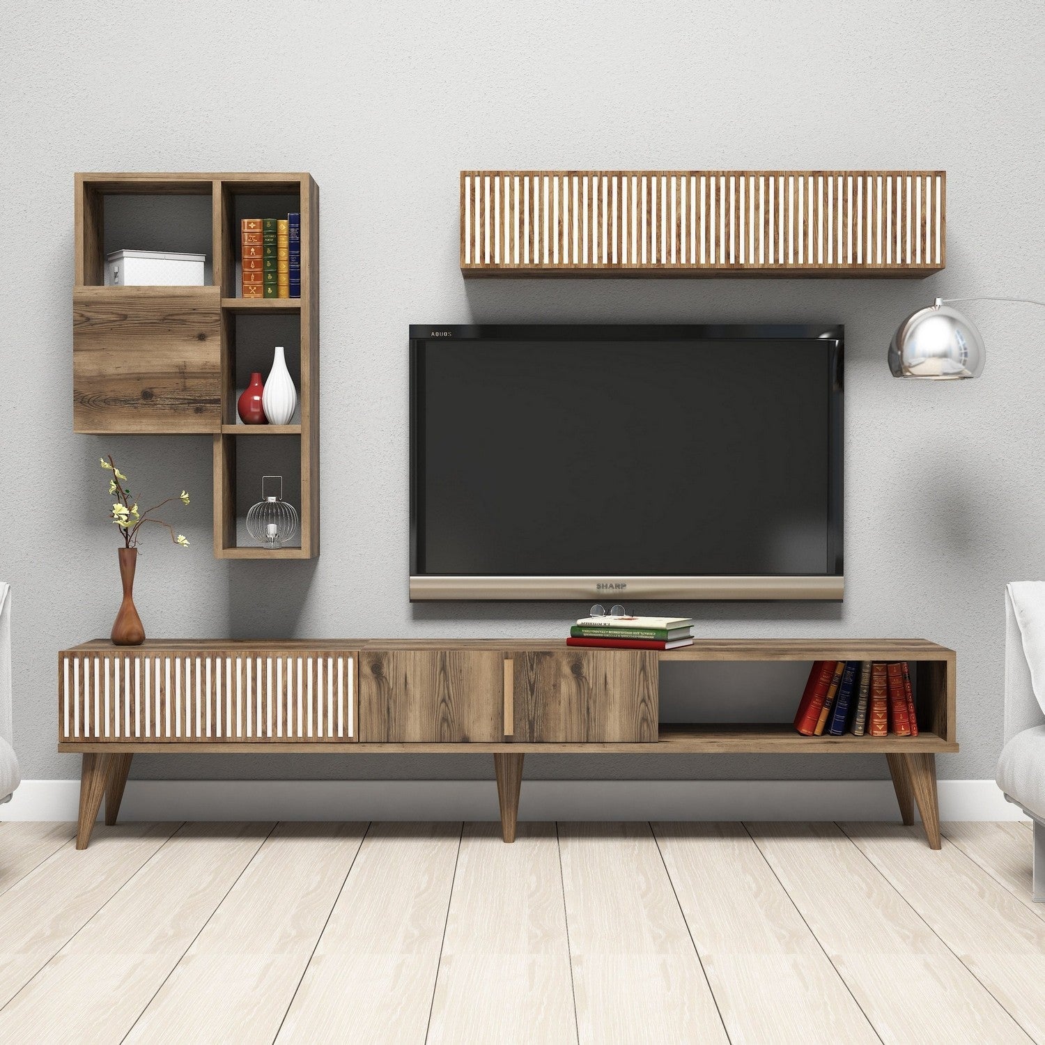 TV ormarić Milan - Walnut | AG-vitahome.hr