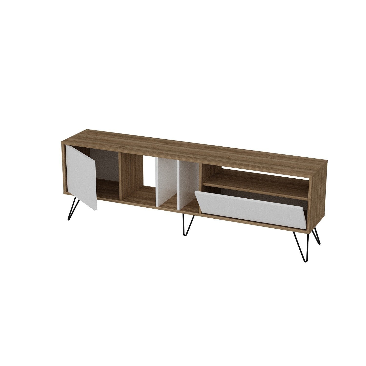 TV ormarić Mistico (180) - Walnut, White | AG-vitahome.hr