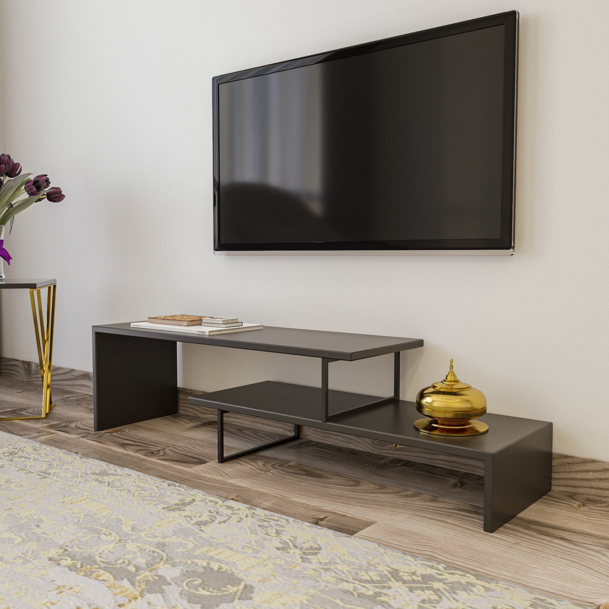 TV ormarić Ovit - Anthracite | AG-vitahome.hr