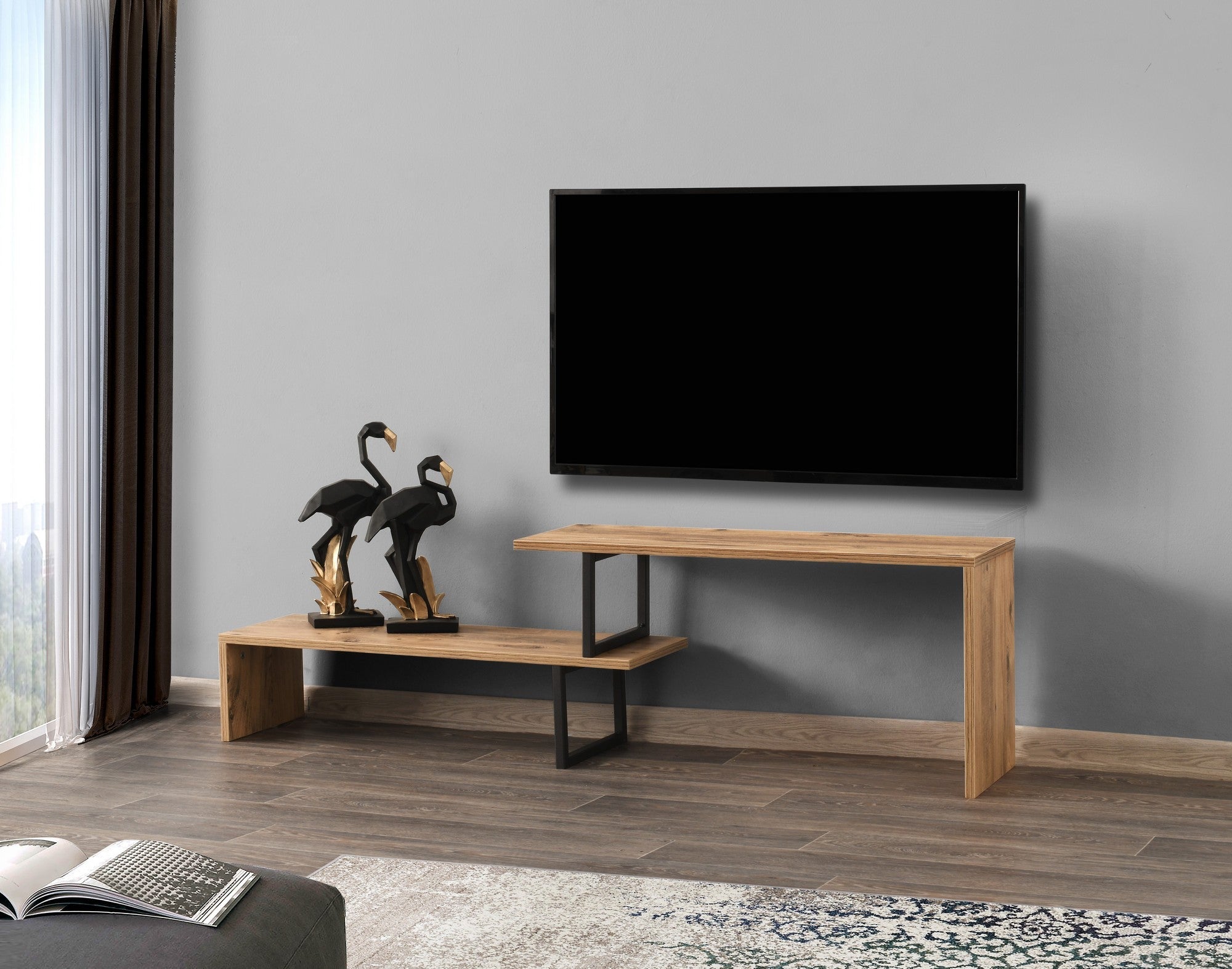 TV ormarić Ovit - Pine | AG-vitahome.hr