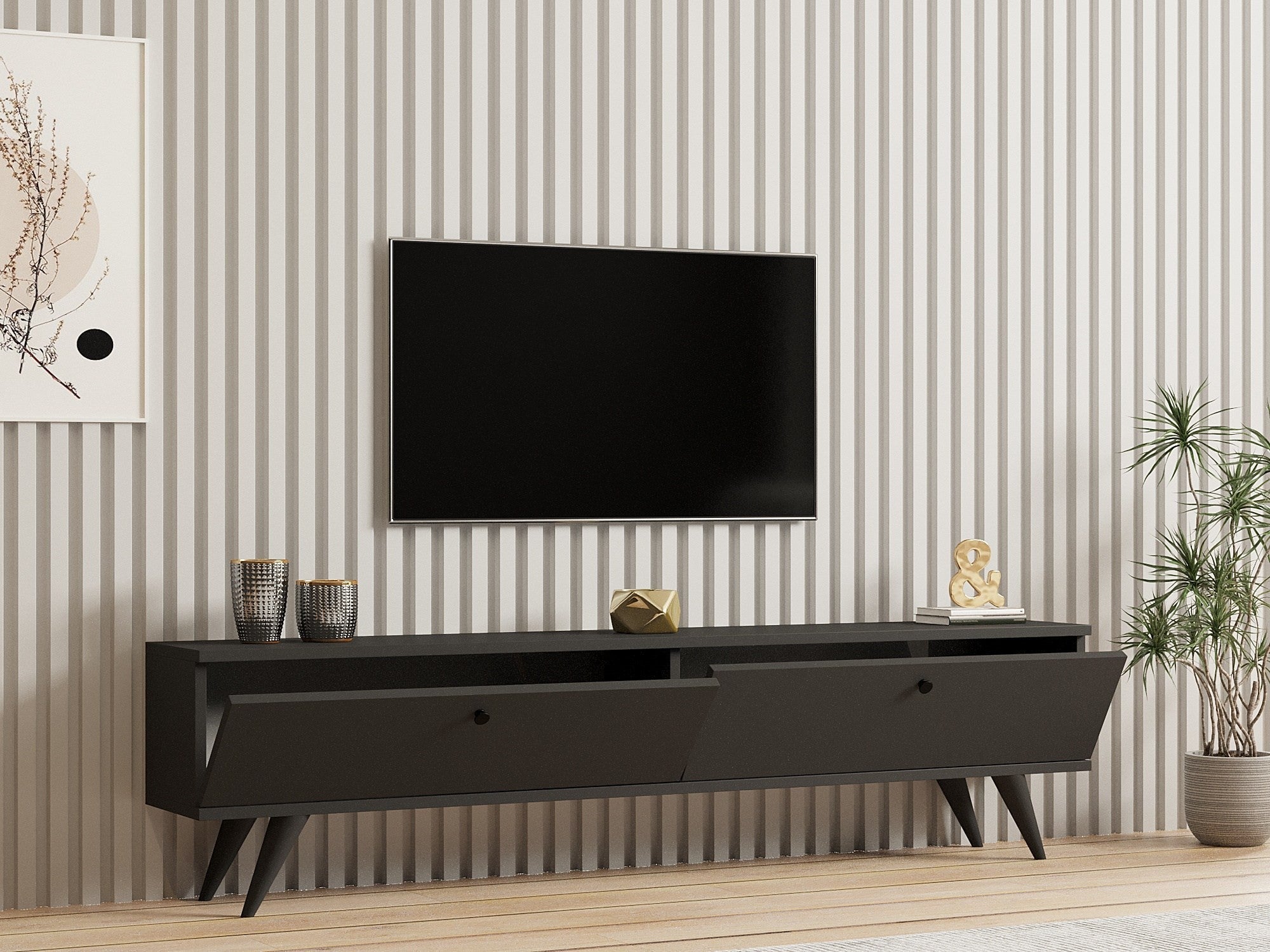 TV ormarić Paris - Anthracite | AG-vitahome.hr