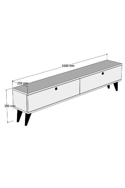 TV ormarić Paris - Anthracite | AG-vitahome.hr