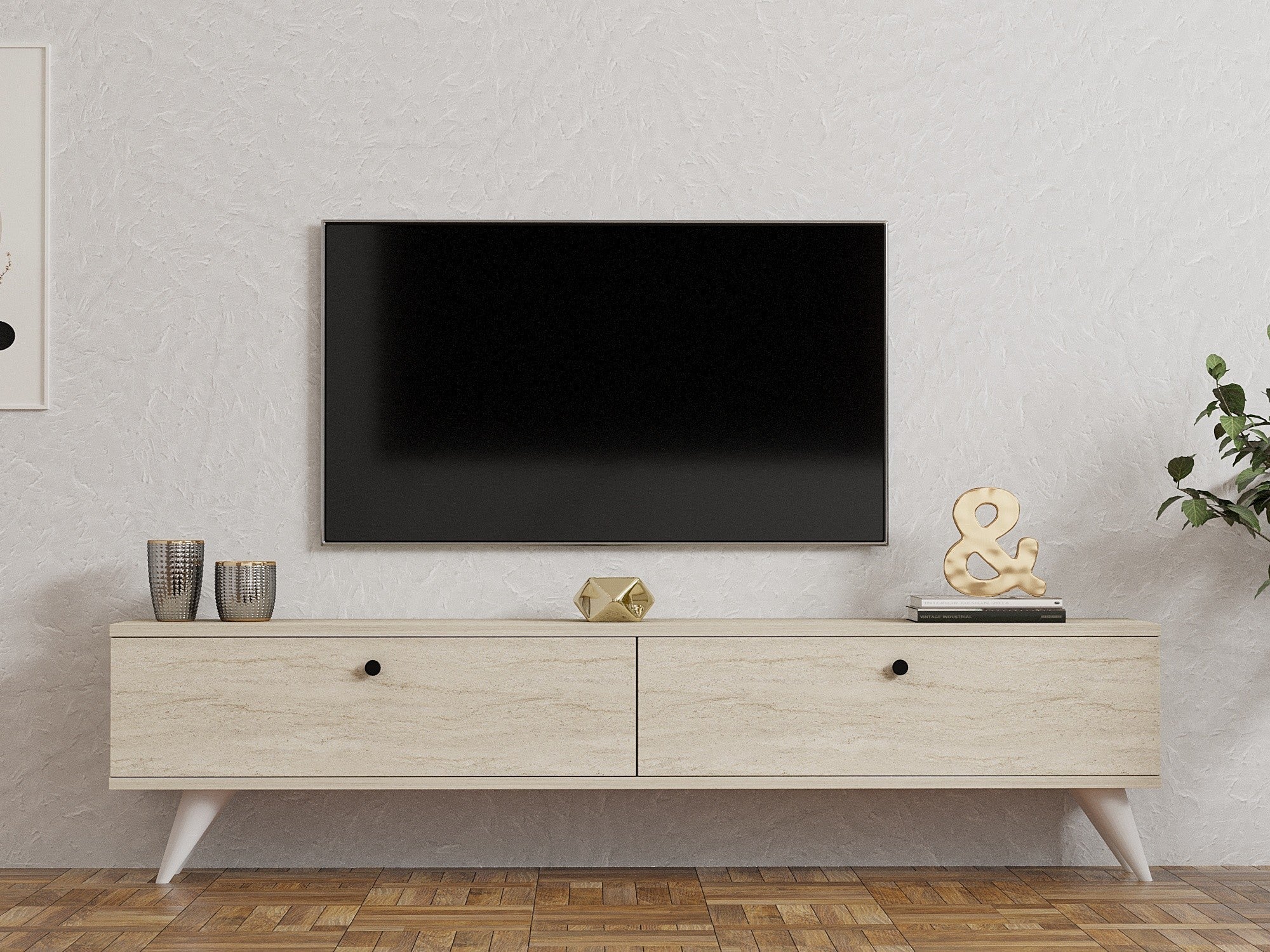 TV ormarić Paris - Travertine | AG-vitahome.hr