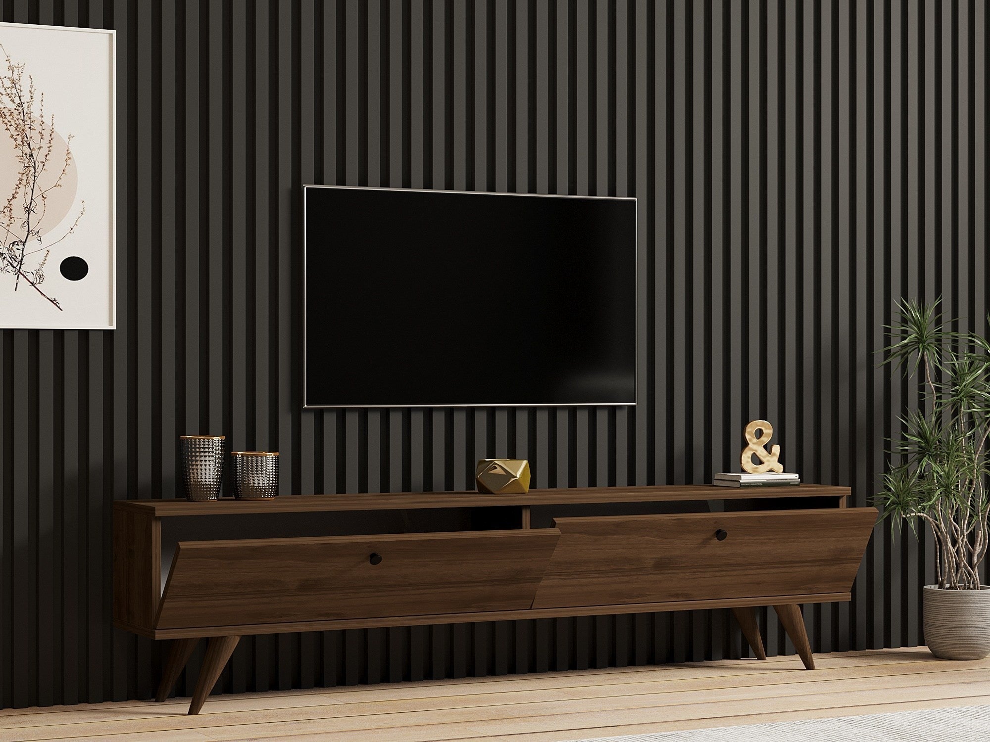 TV ormarić Paris - Walnut | AG-vitahome.hr