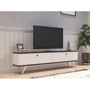 TV ormarić Paris - White, Walnut | AG-vitahome.hr